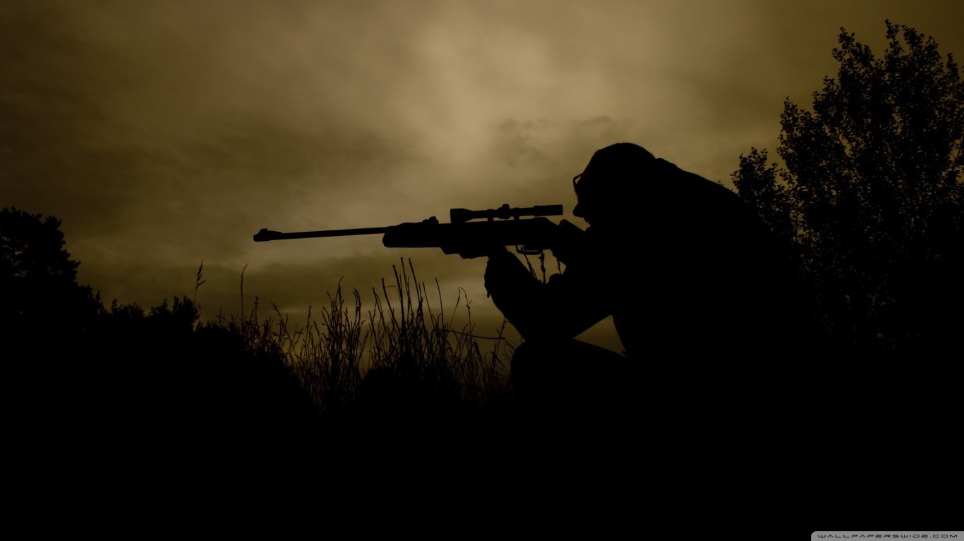 Free download Sniper background ID:496654 hd 1366x768 for PC