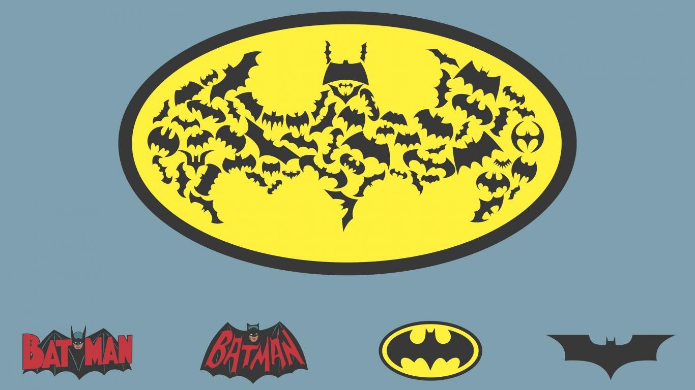 Best Batman Logo (Symbol) wallpaper ID:41859 for High Resolution hd 1366x768 computer