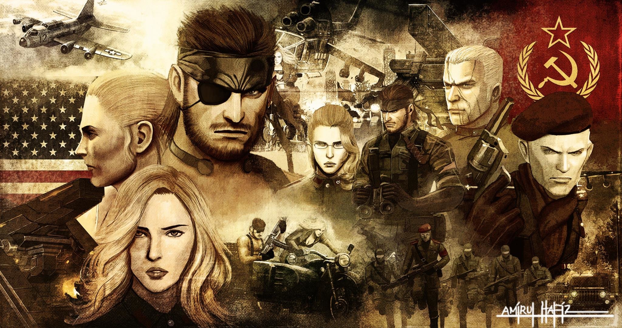 Awesome Solid Snake free background ID:121050 for hd 2048x1080 PC