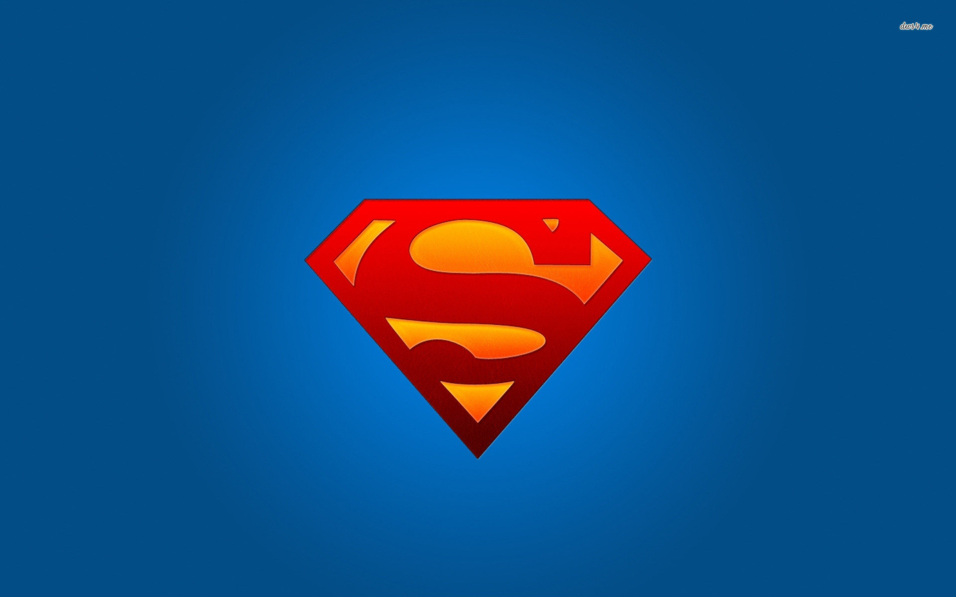 Download hd 1920x1200 Superman Logo desktop wallpaper ID:456535 for free