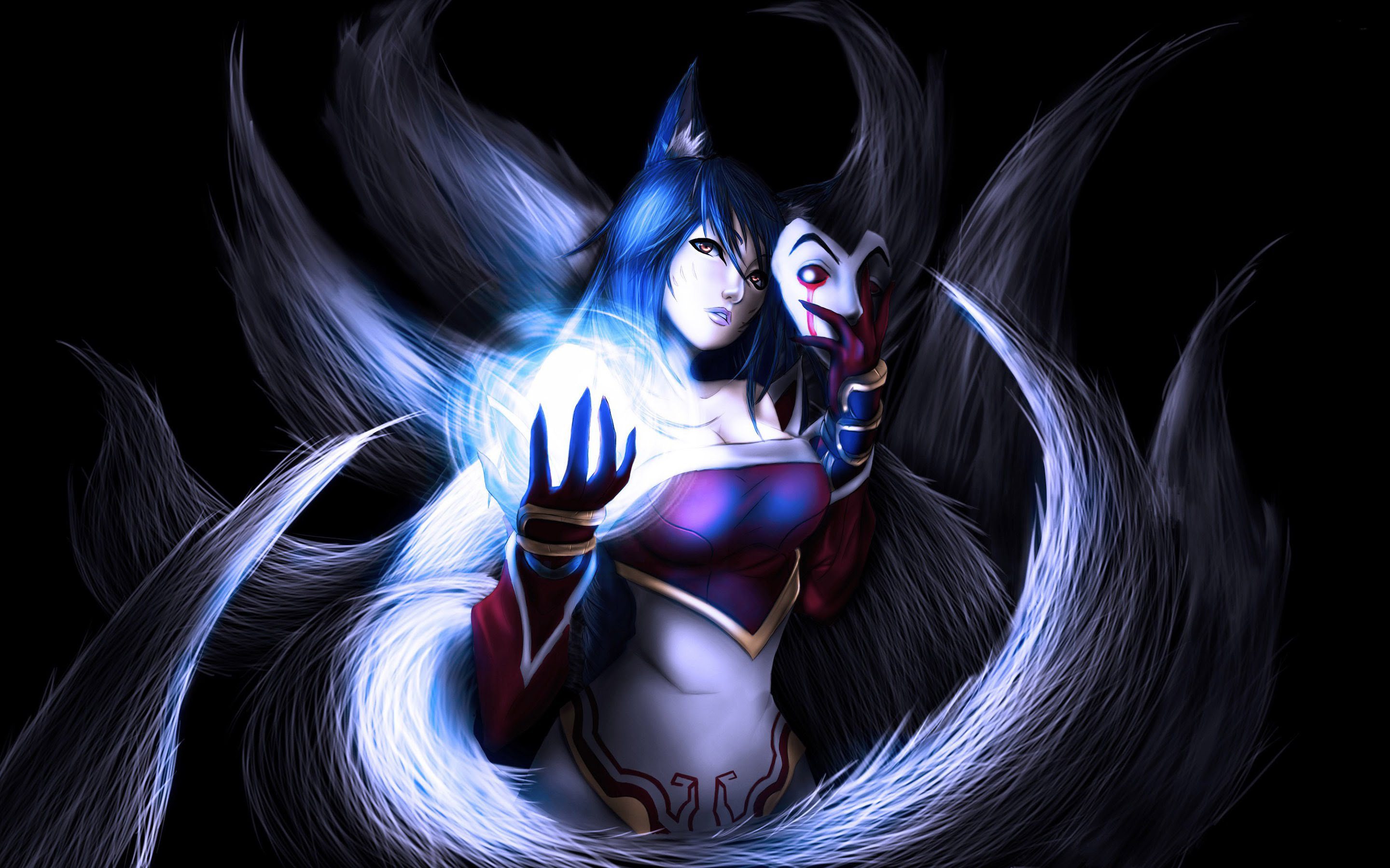 Free Ahri (League Of Legends) high quality background ID:171404 for hd 2880x1800 PC