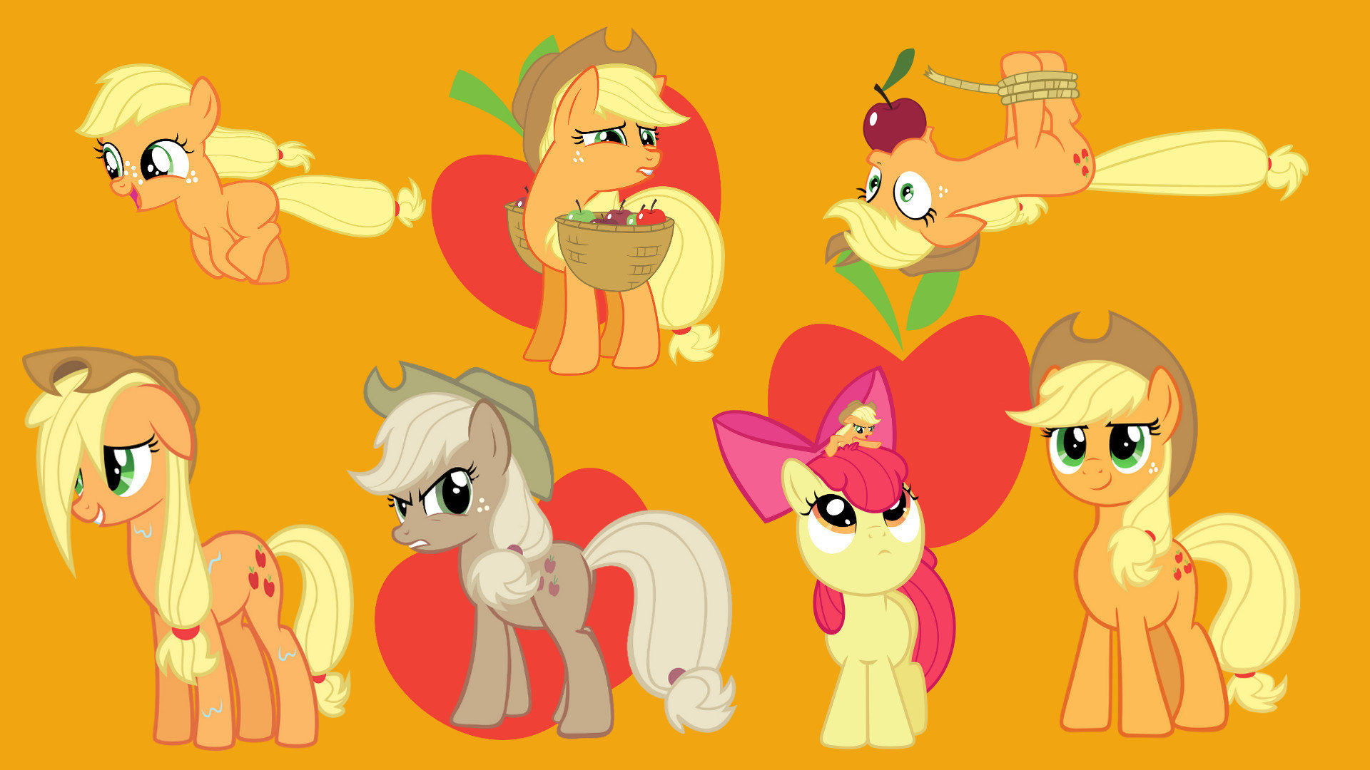 Awesome Applejack (My Little Pony) free background ID:154628 for 1080p desktop
