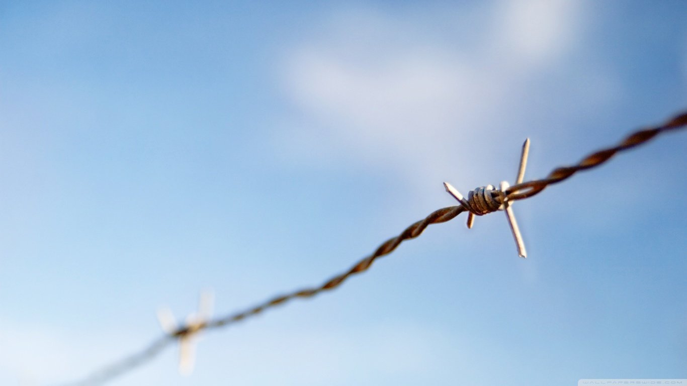 Free download Barb Wire background ID:259587 1366x768 laptop for computer
