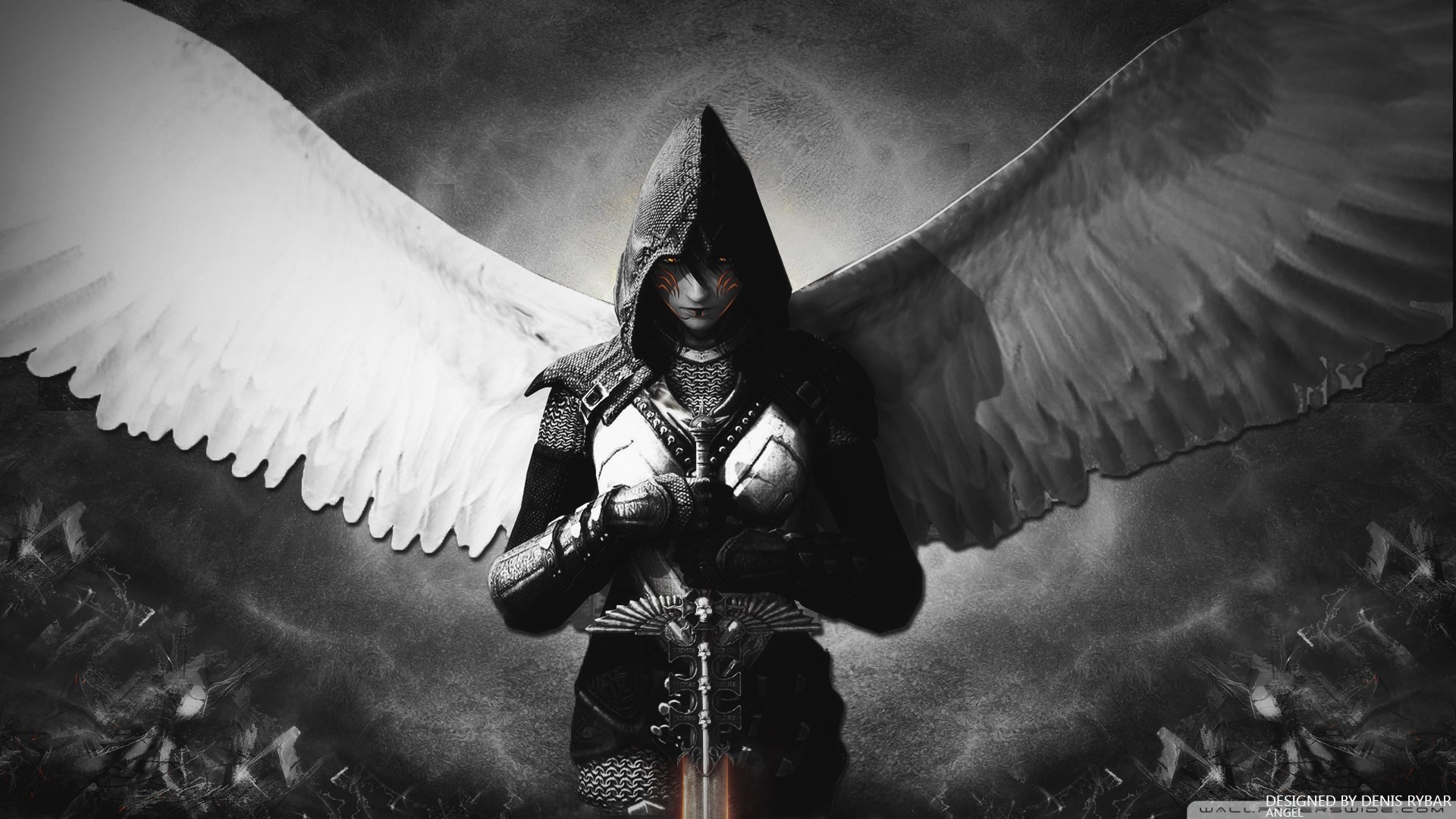 Free download Angel Warrior background ID:352371 hd 1920x1080 for computer