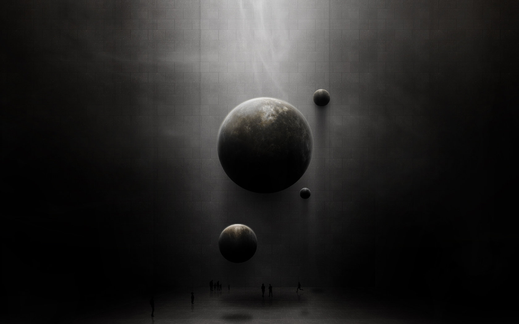 Free download Planets background ID:152483 hd 1680x1050 for PC