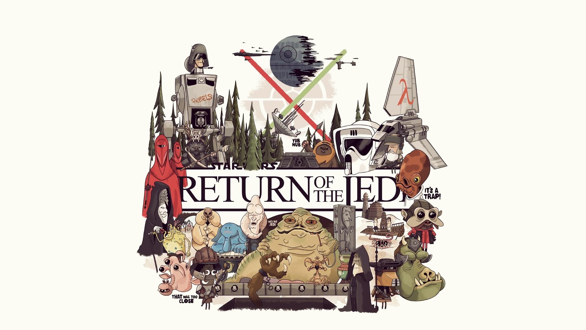 Best Star Wars Episode 6 (VI): Return Of The Jedi wallpaper ID:214797 for High Resolution hd 1920x1080 computer