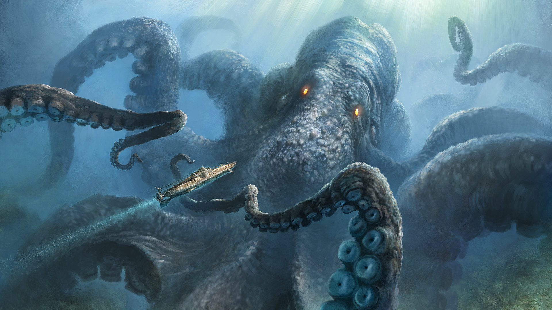High resolution Sea Monster hd 1920x1080 wallpaper ID:373770 for computer