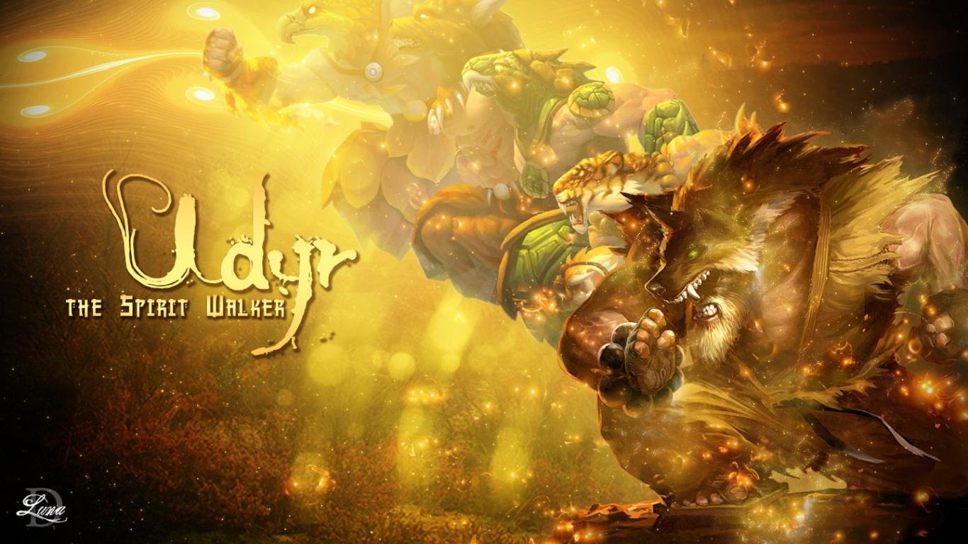 Download hd 1366x768 Udyr (League Of Legends) PC background ID:171483 for free
