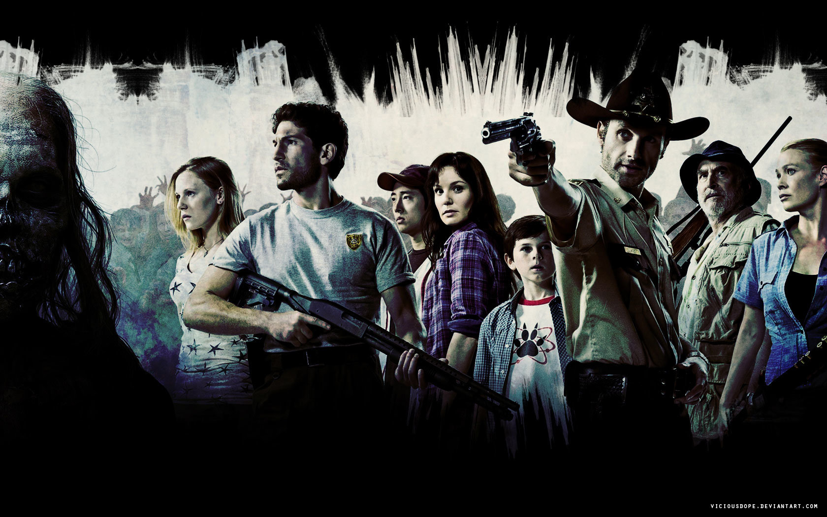 Free download The Walking Dead background ID:190733 hd 1680x1050 for desktop