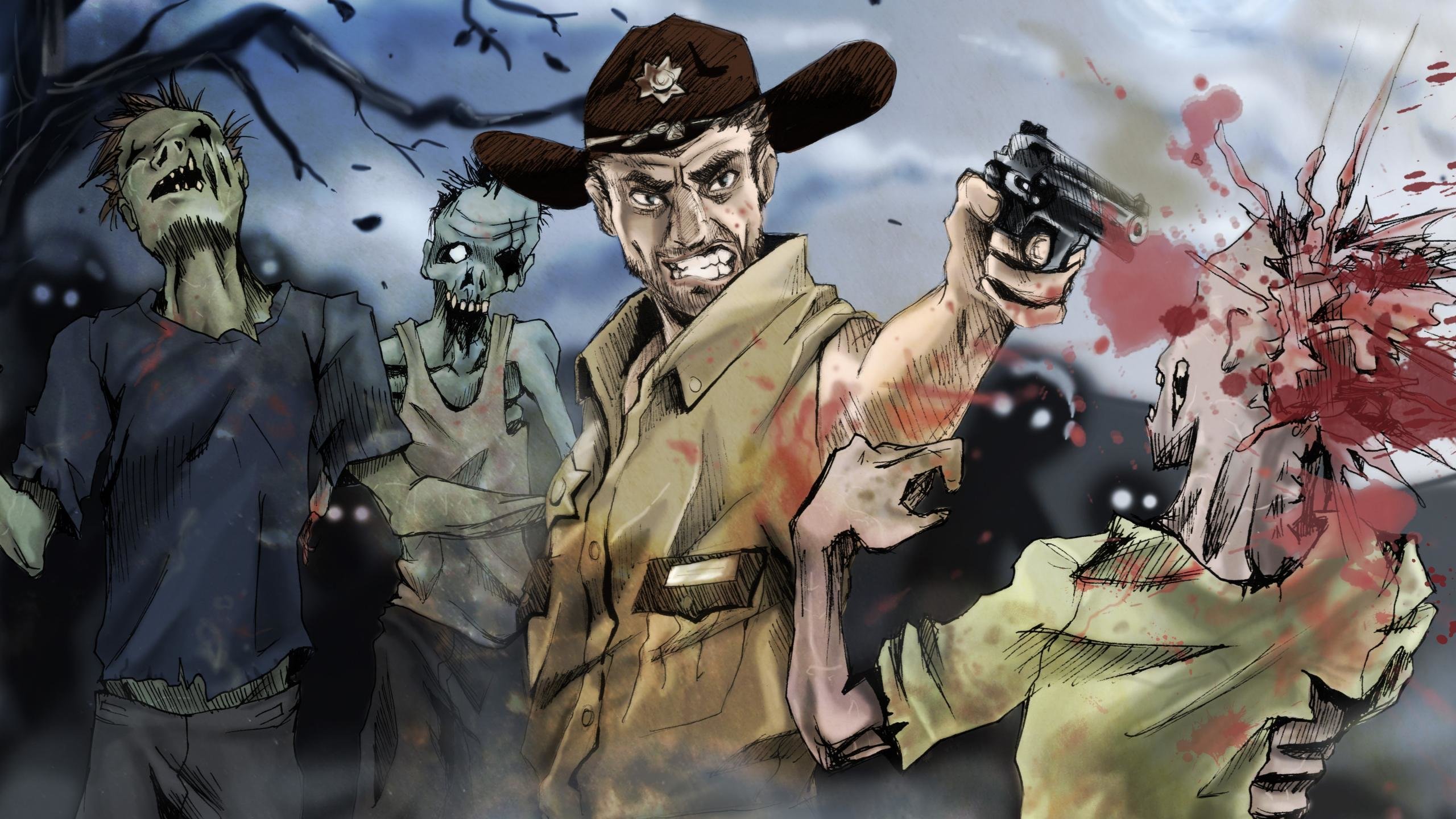 Free download Walking Dead Comics background ID:84394 hd 2560x1440 for PC