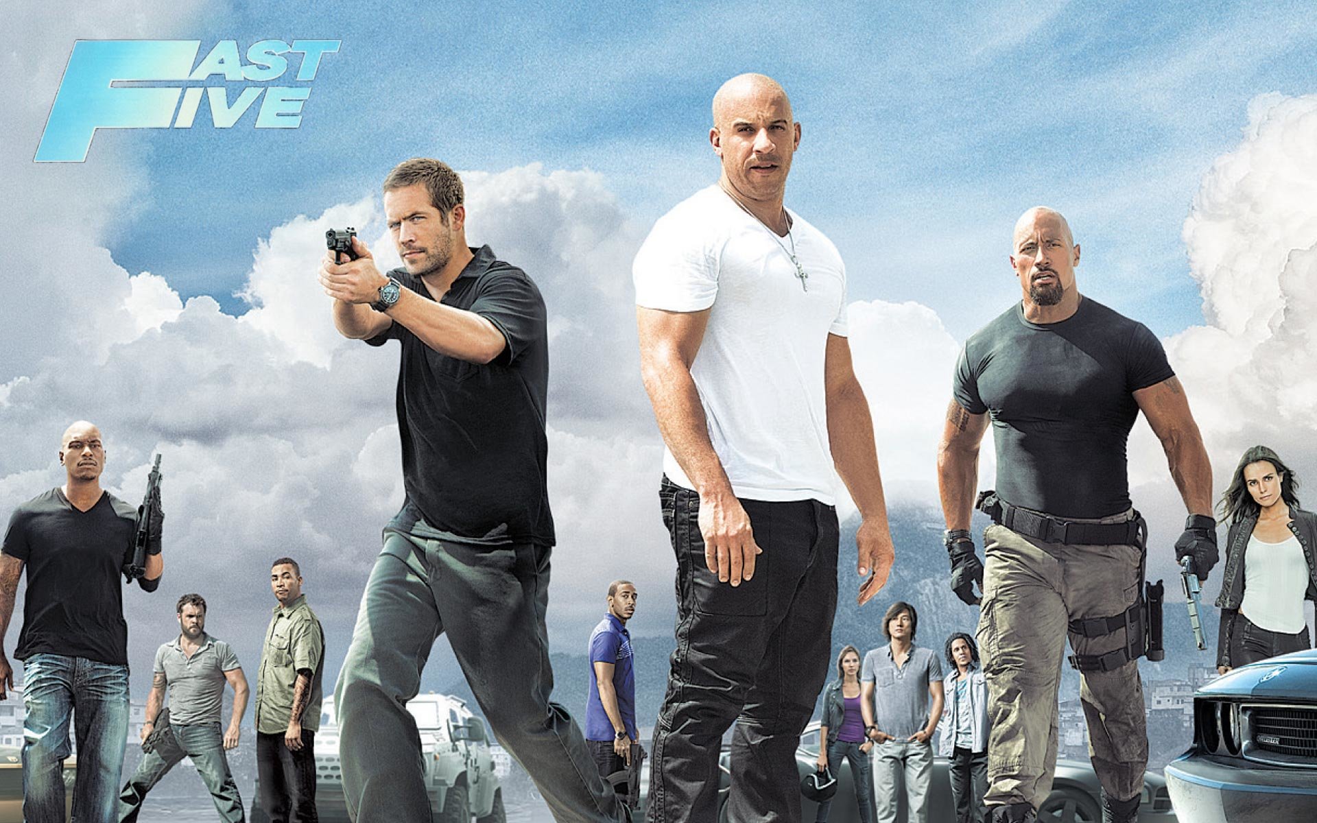 Download hd 1920x1200 Fast Five desktop background ID:55861 for free