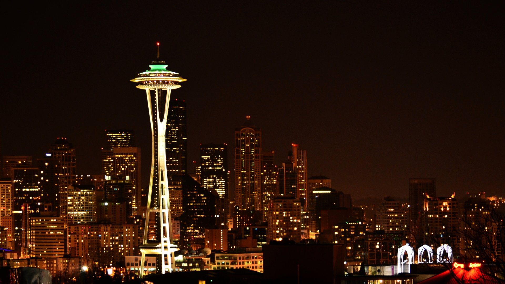 High resolution Space Needle hd 1920x1080 background ID:494714 for computer