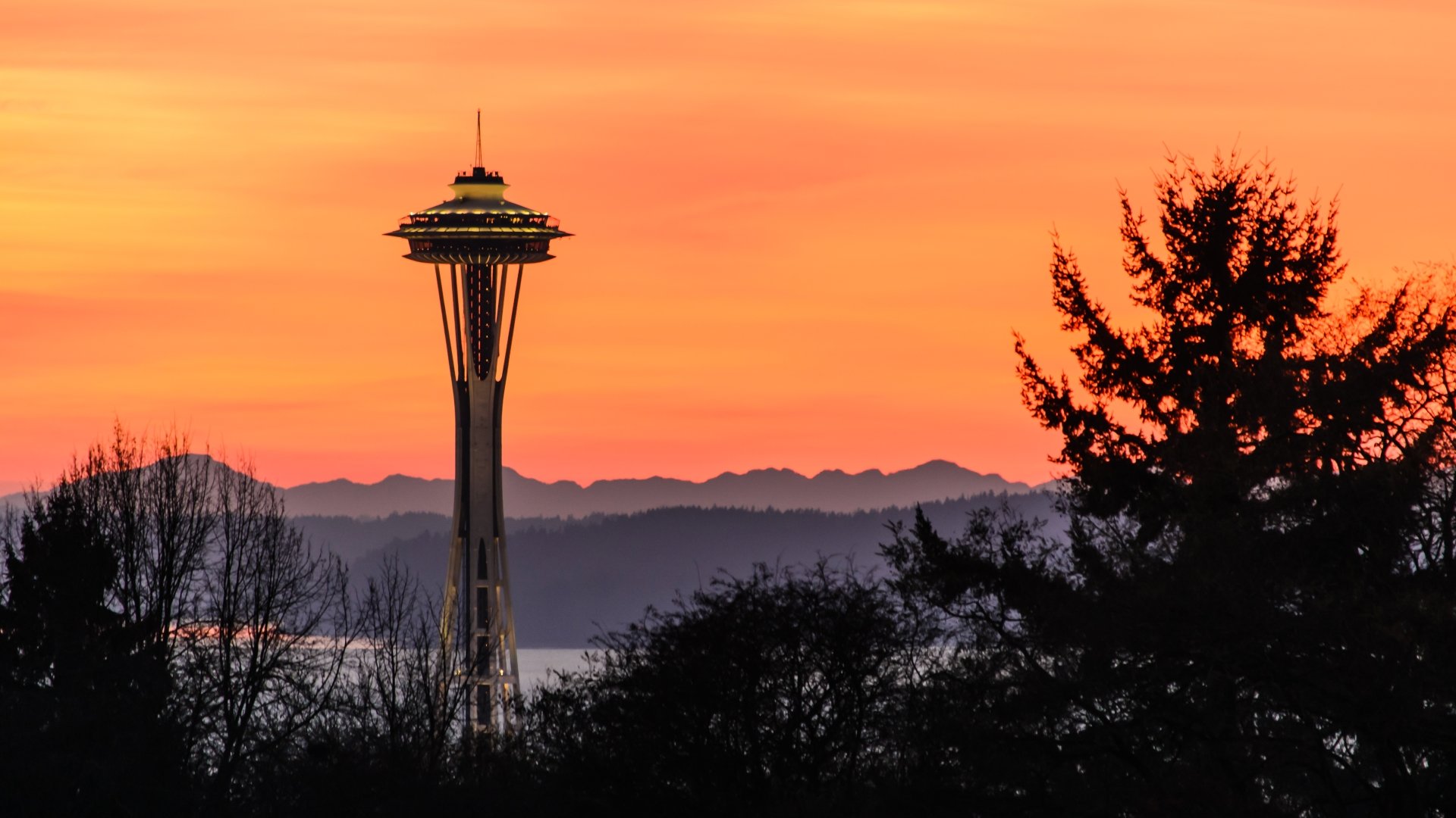 Awesome Space Needle free wallpaper ID:494732 for hd 1920x1080 PC