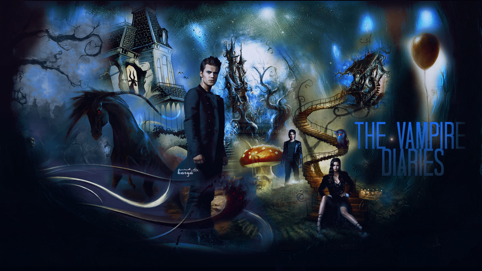 Awesome The Vampire Diaries free background ID:464954 for 1080p desktop