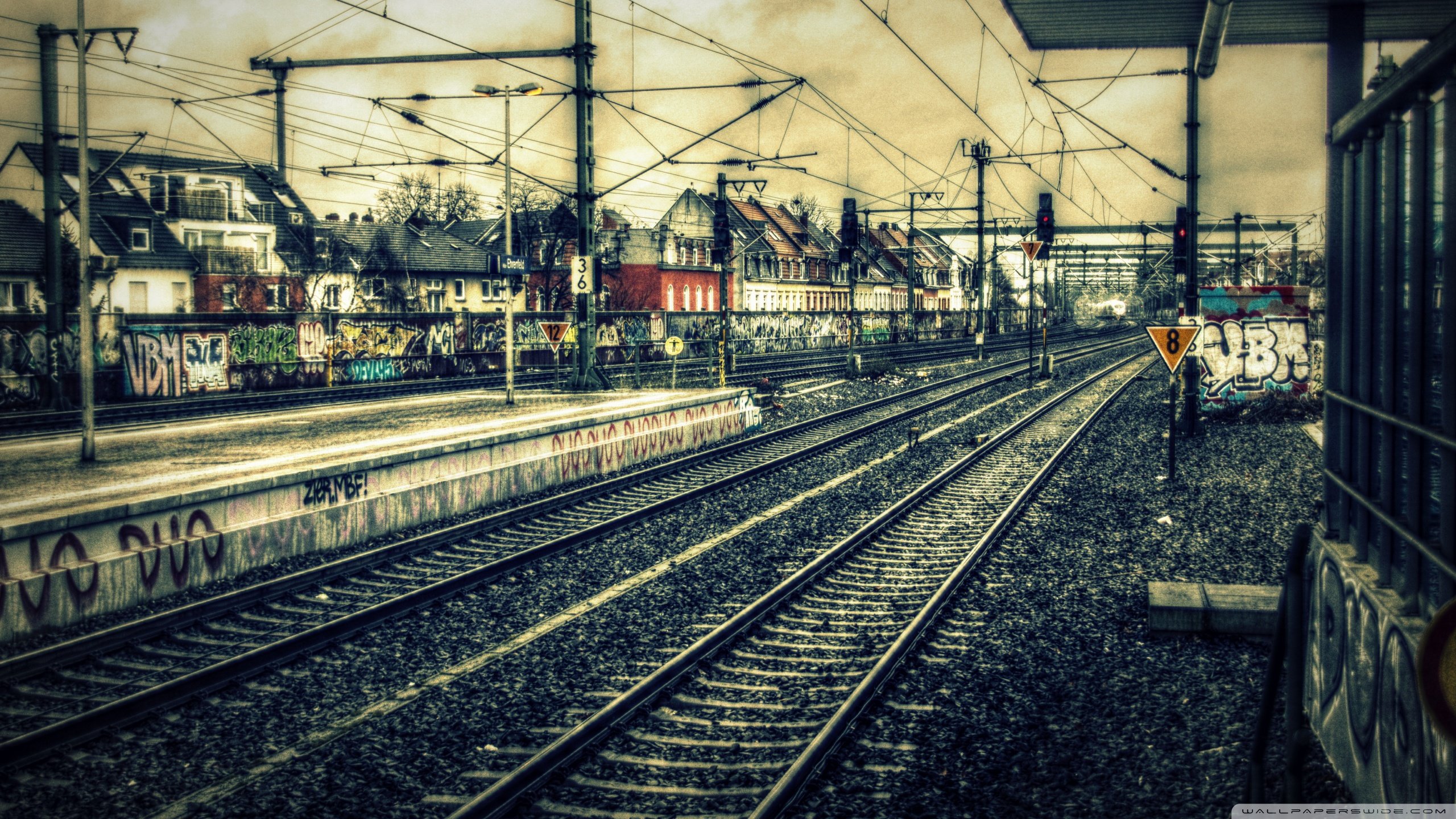 Awesome Train Station free wallpaper ID:483615 for hd 2560x1440 computer