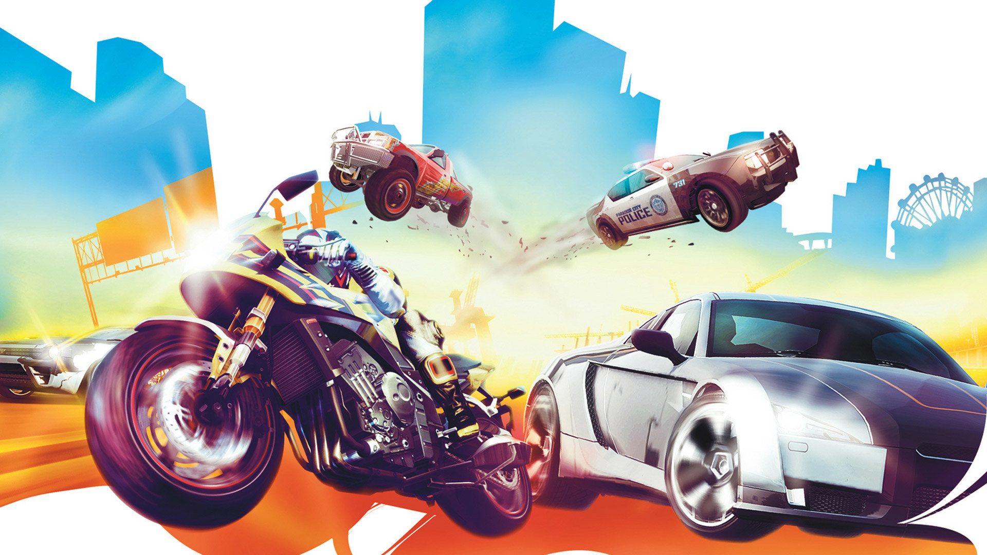 Download full hd 1080p Burnout Paradise computer wallpaper ID:74656 for free
