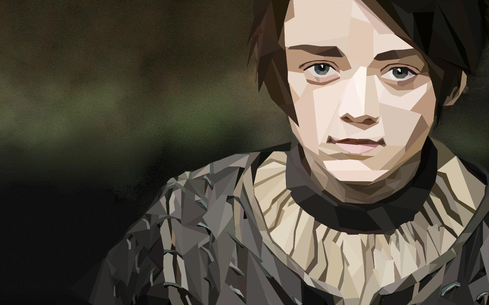 Download hd 1680x1050 Arya Stark computer background ID:382245 for free