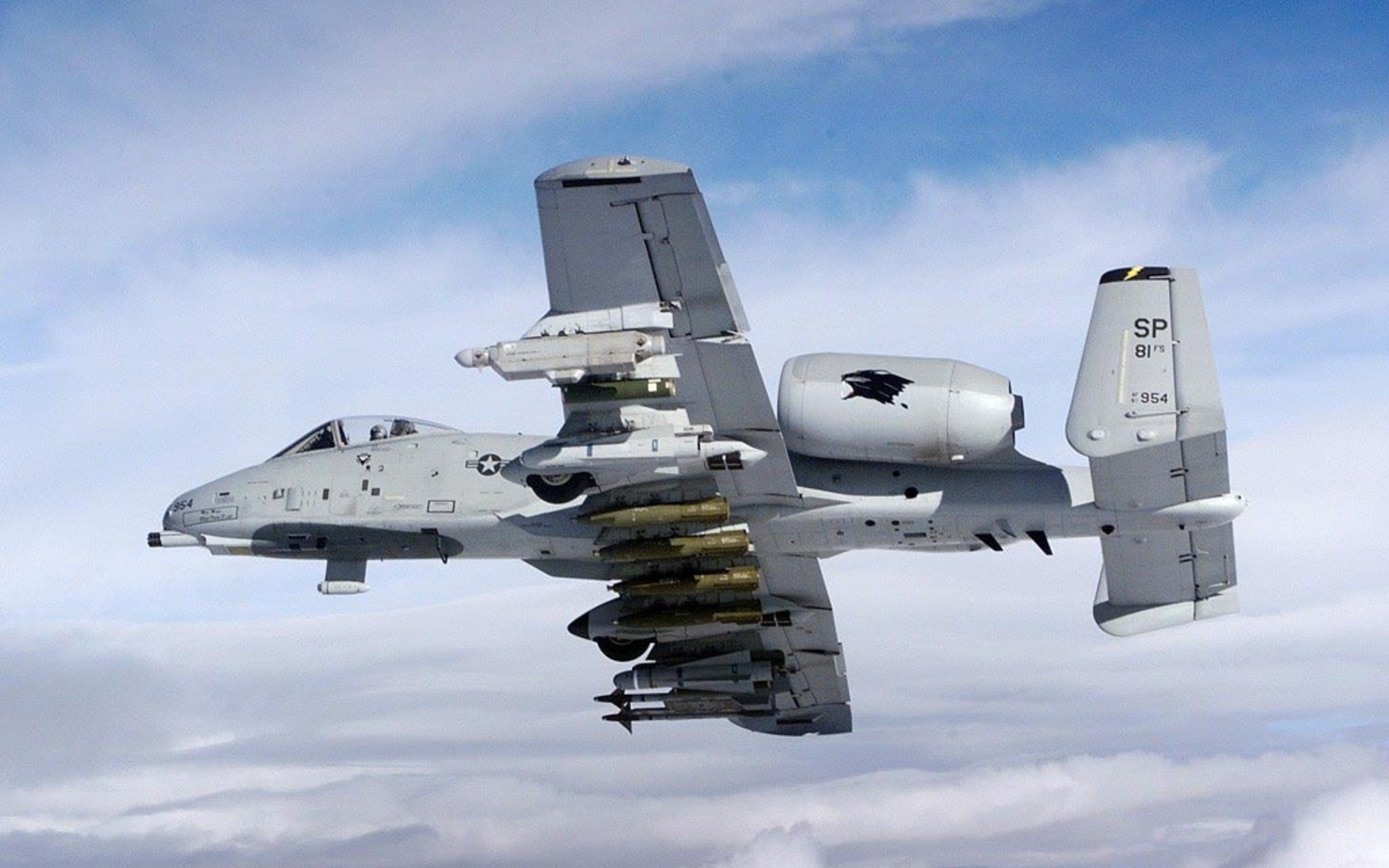 Free download Fairchild Republic A-10 Thunderbolt II background ID:325070 hd 1920x1200 for PC