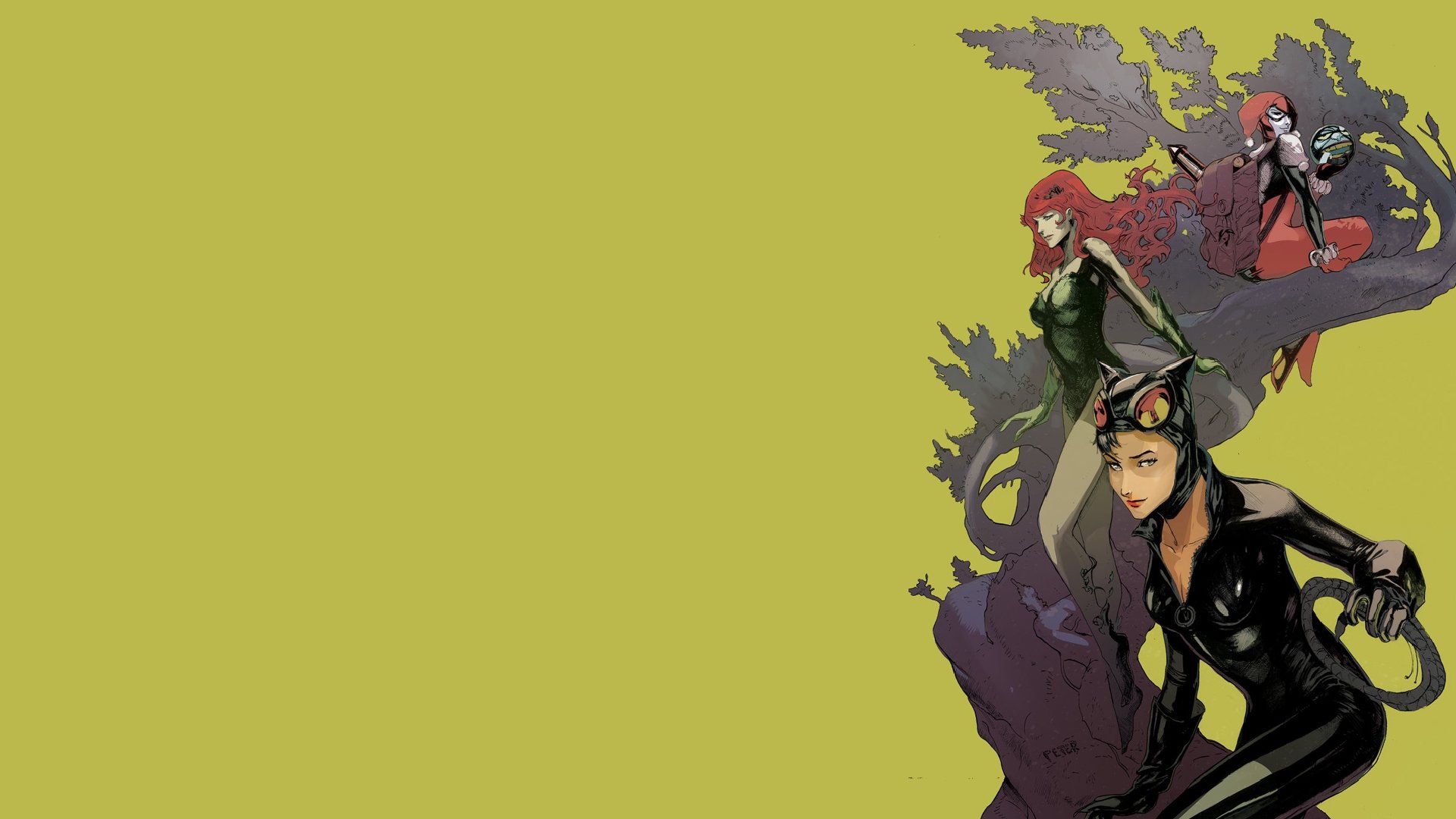 Best Gotham City Sirens background ID:43388 for High Resolution full hd 1080p PC