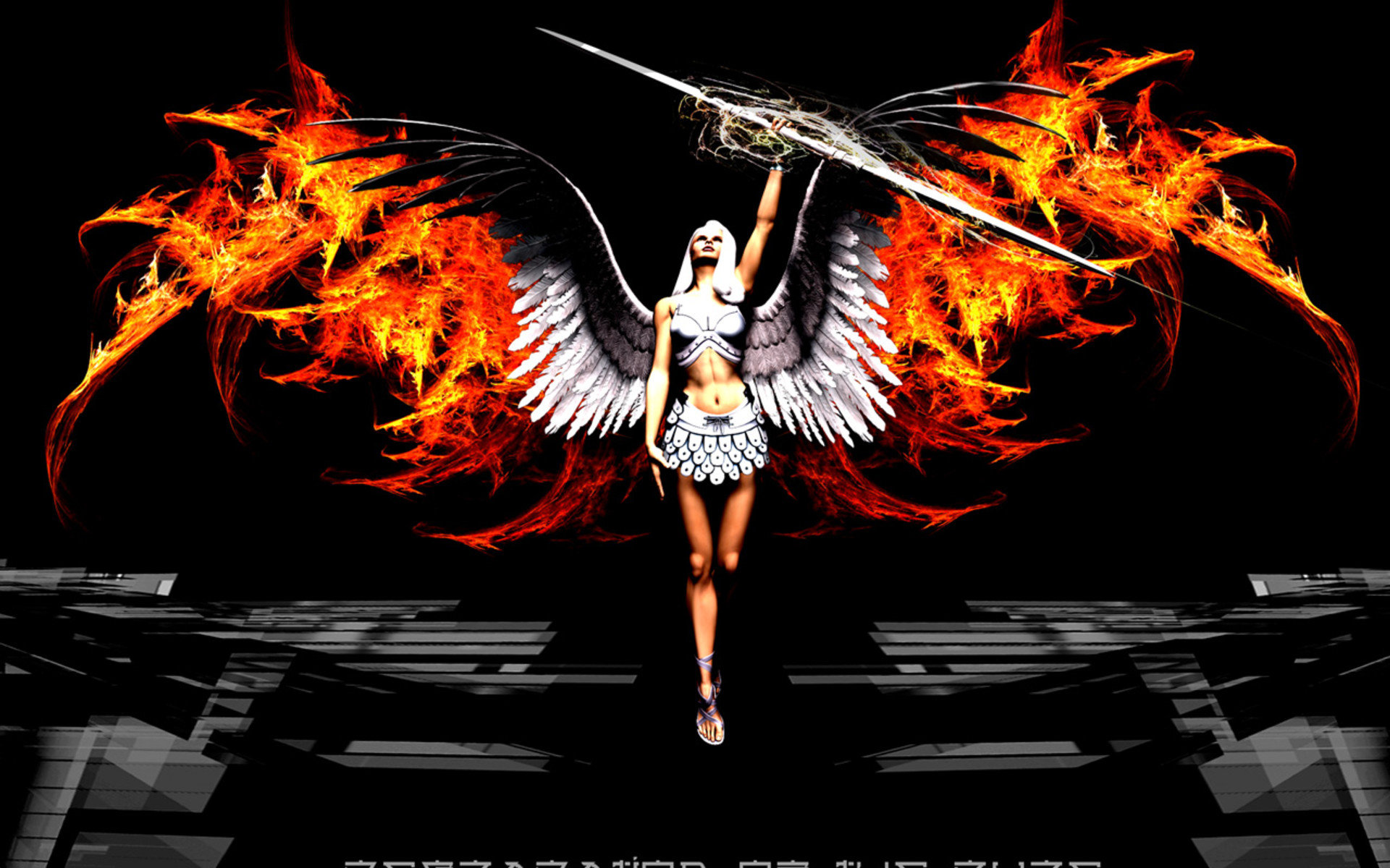 Awesome Angel Warrior free background ID:352282 for hd 1920x1200 desktop
