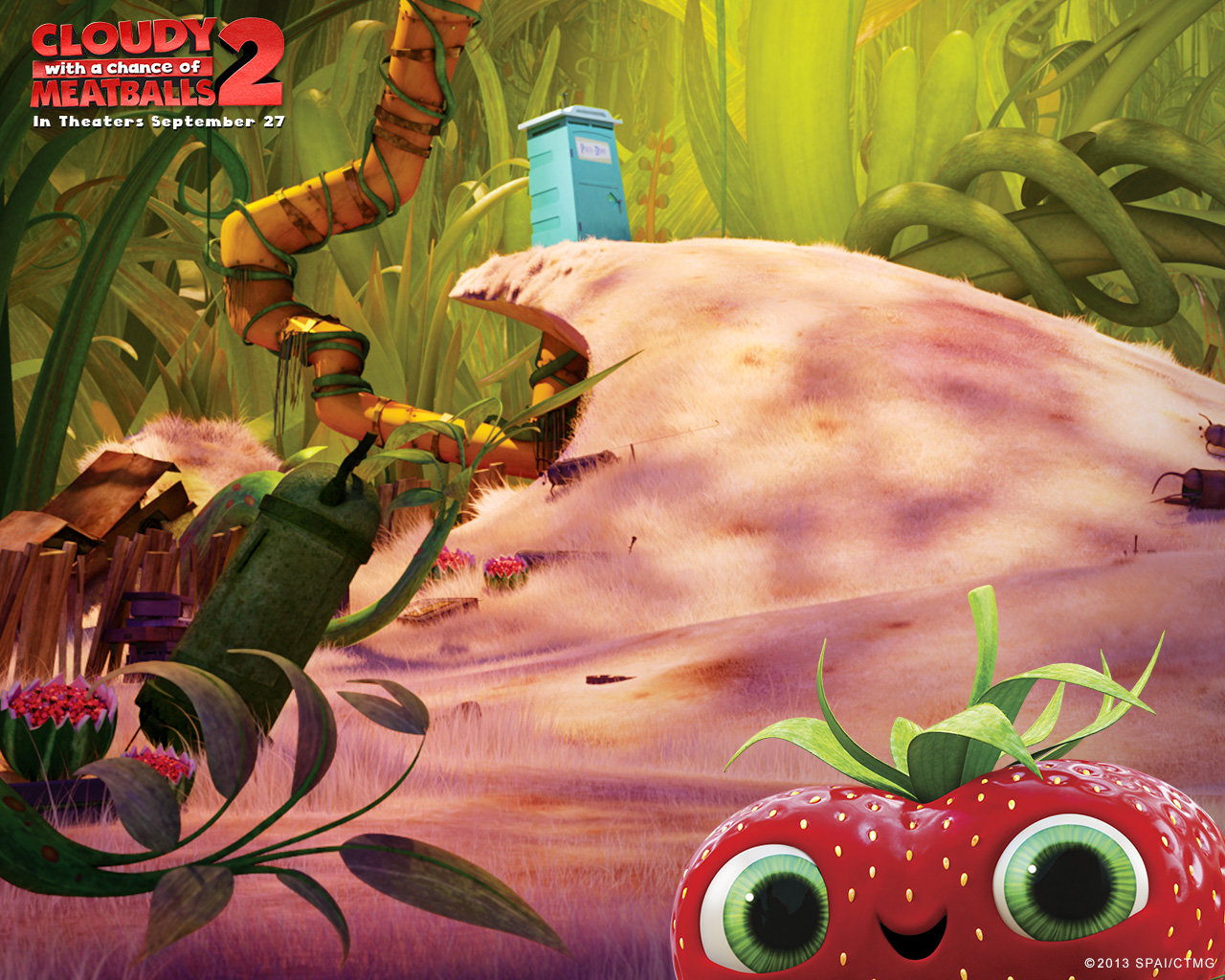 Awesome Cloudy With A Chance Of Meatballs 2 free wallpaper ID:163994 for hd 1280x1024 computer
