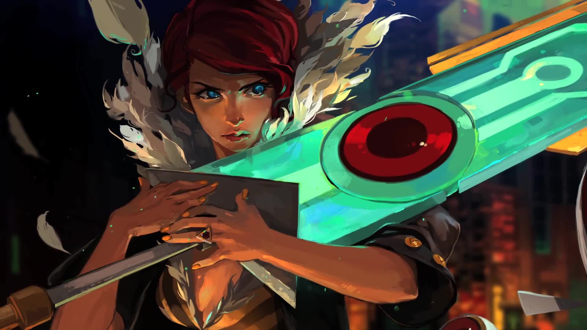 Awesome Transistor free background ID:330666 for hd 1080p PC
