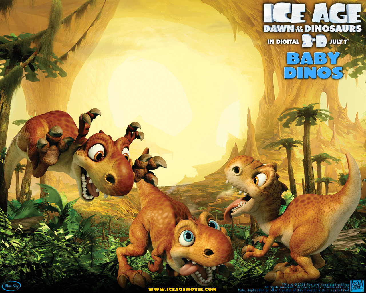Download hd 1280x1024 Ice Age: Dawn Of The Dinosaurs PC background ID:138124 for free