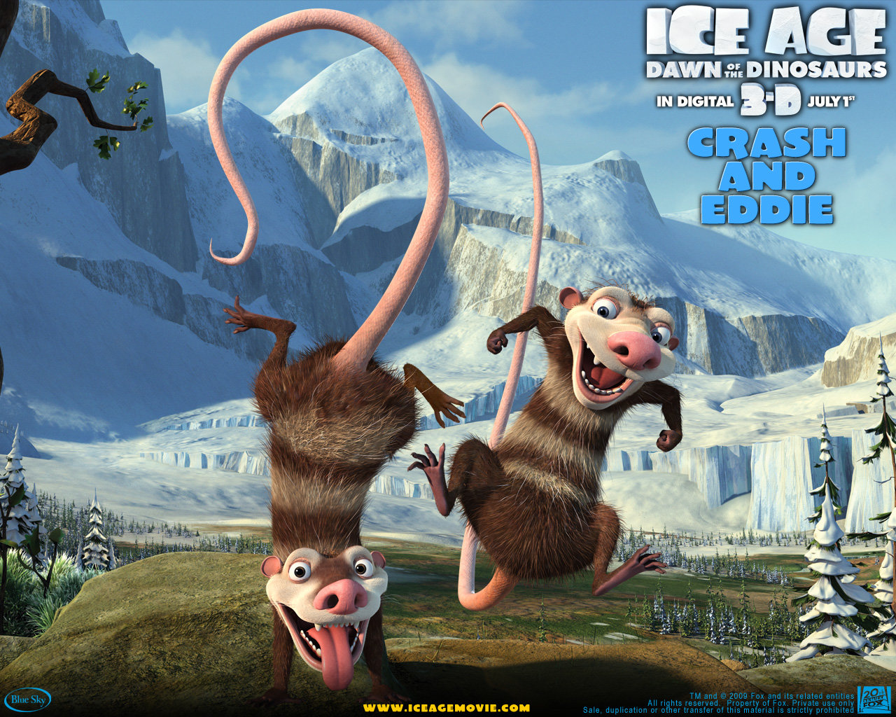 Free Ice Age: Dawn Of The Dinosaurs high quality background ID:138134 for hd 1280x1024 PC