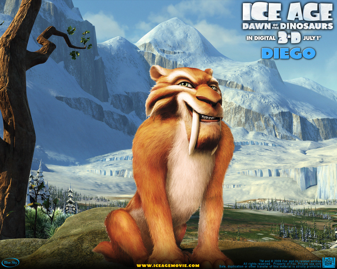 Download hd 1280x1024 Ice Age: Dawn Of The Dinosaurs PC wallpaper ID:138117 for free