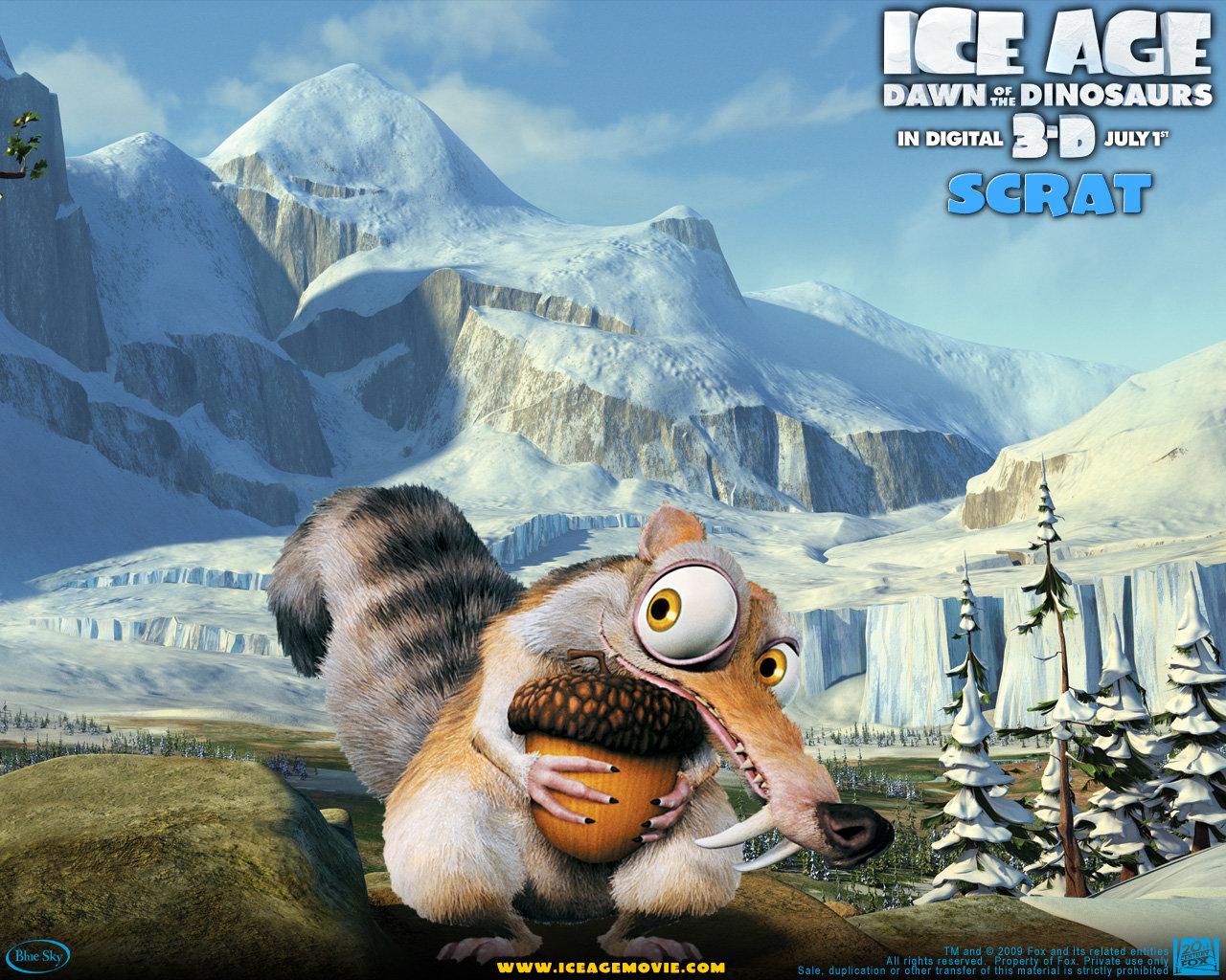 Best Ice Age: Dawn Of The Dinosaurs wallpaper ID:138118 for High Resolution hd 1280x1024 desktop