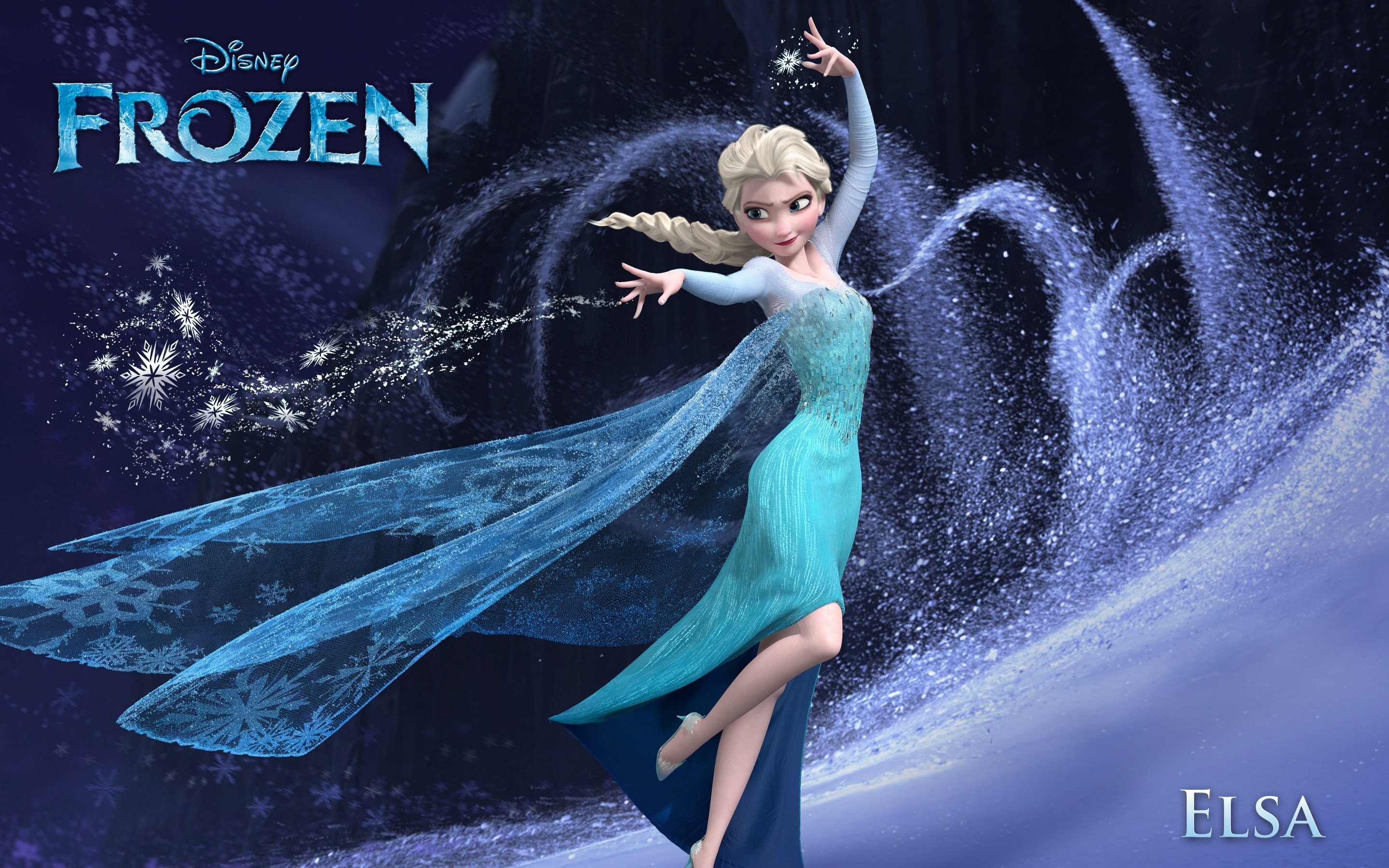Download hd 2880x1800 Elsa (Frozen) desktop wallpaper ID:380132 for free