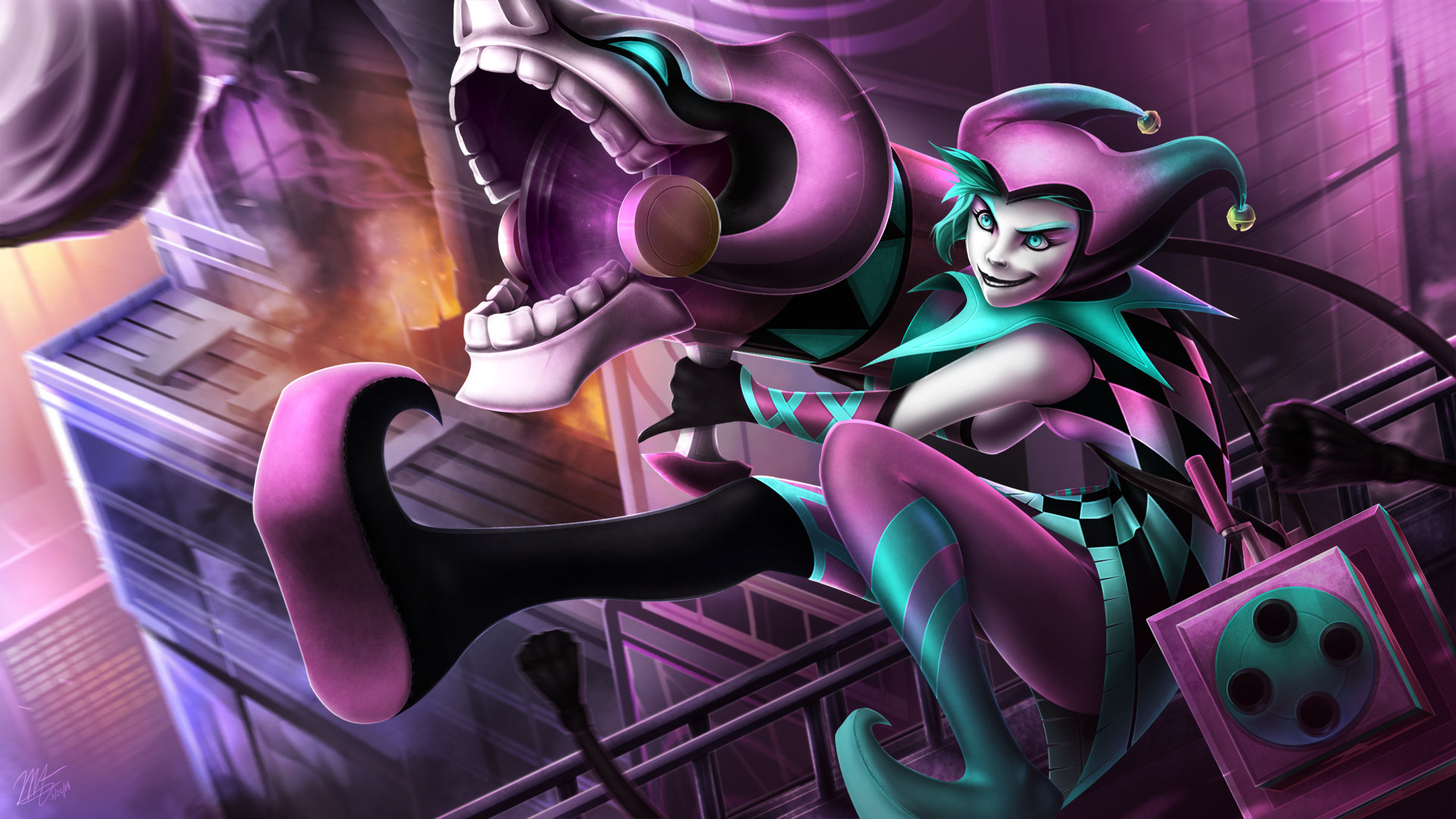 Free Jinx (League Of Legends) high quality background ID:171638 for 1080p PC