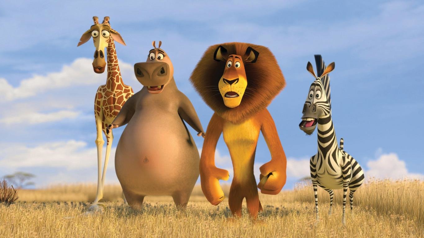 Free Madagascar: Escape 2 Africa high quality wallpaper ID:449012 for 1366x768 laptop desktop