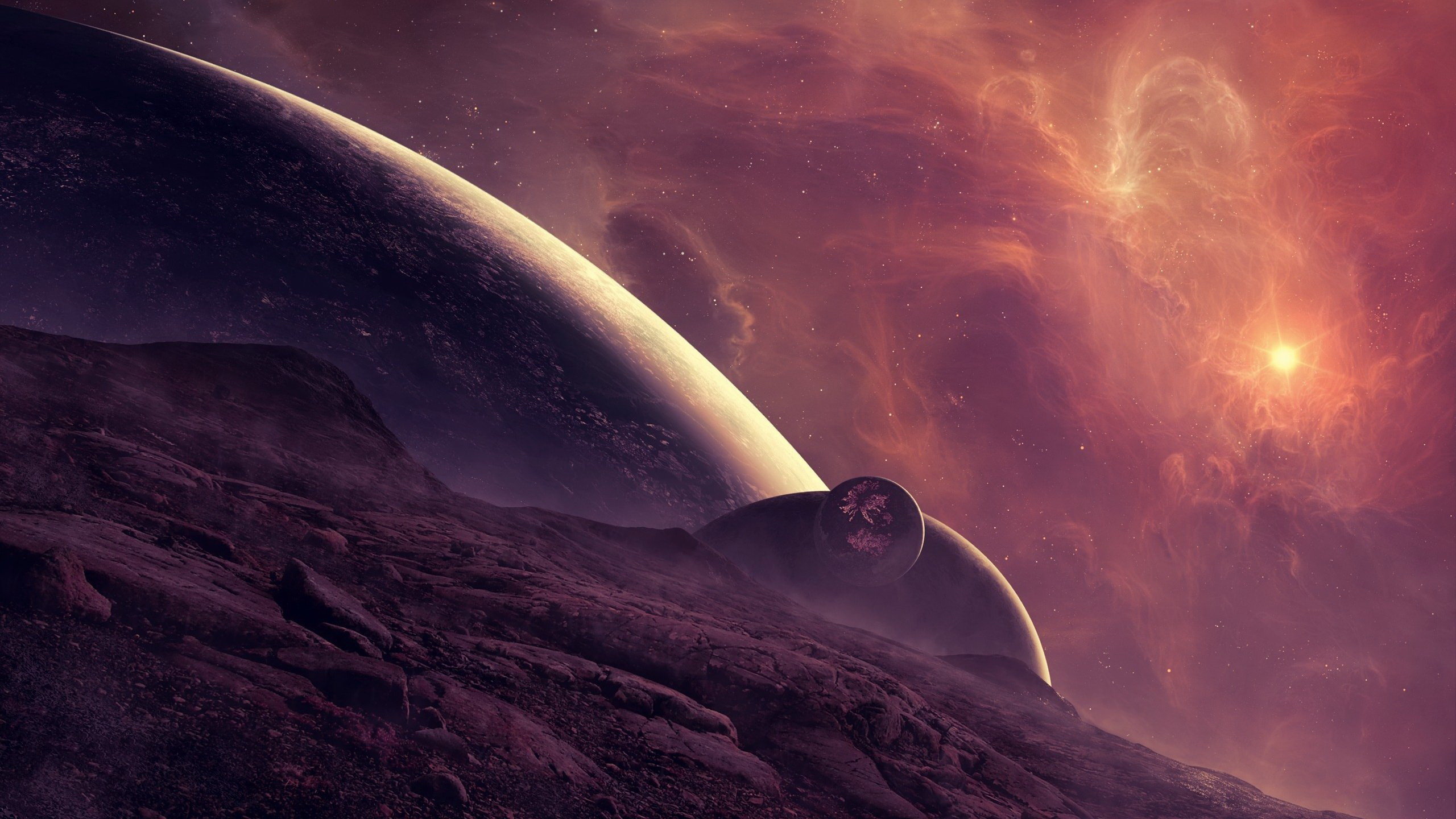 High resolution Planetscape hd 2560x1440 wallpaper ID:271645 for computer