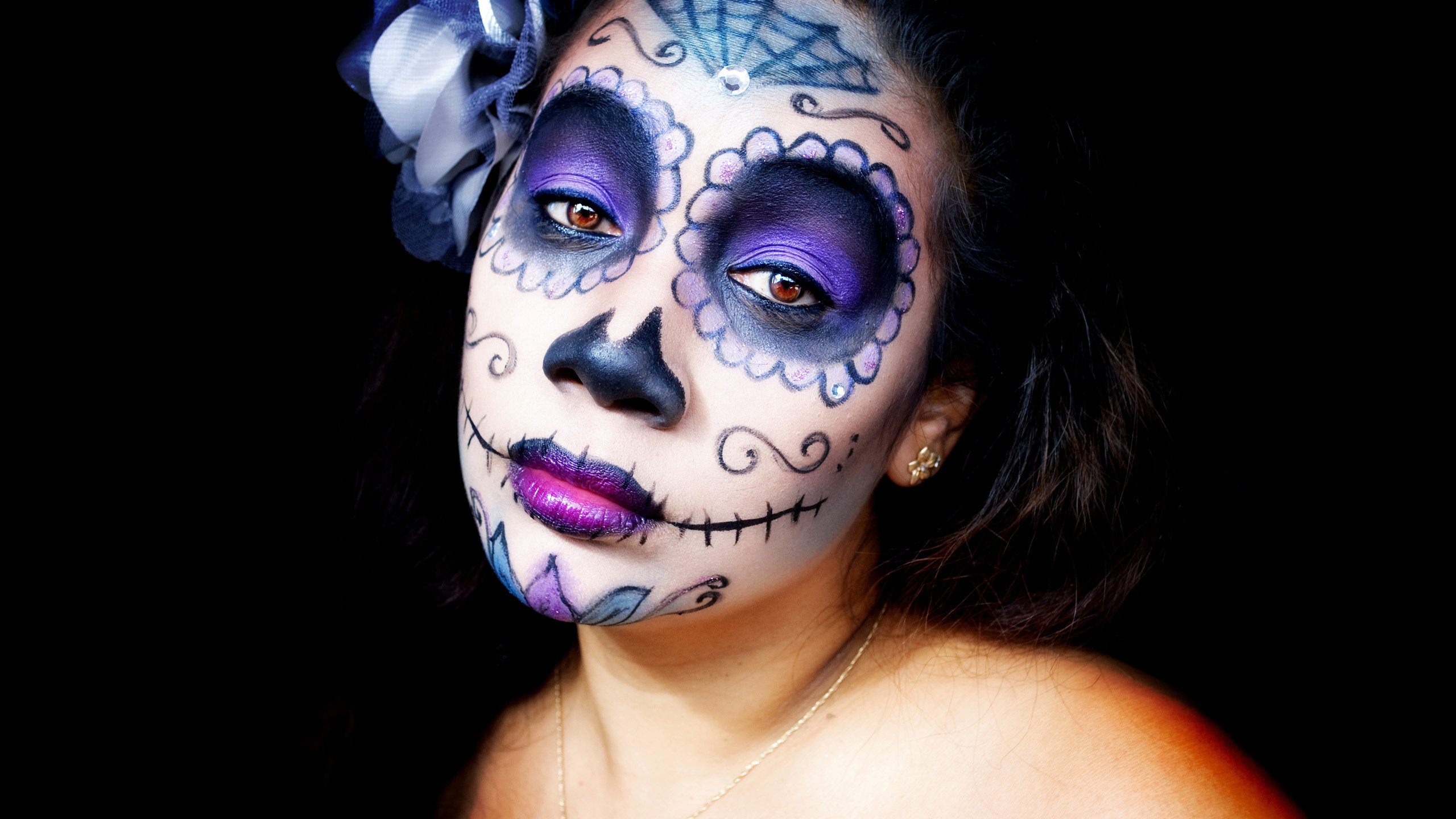 Awesome Sugar Skull free background ID:497663 for hd 2560x1440 PC