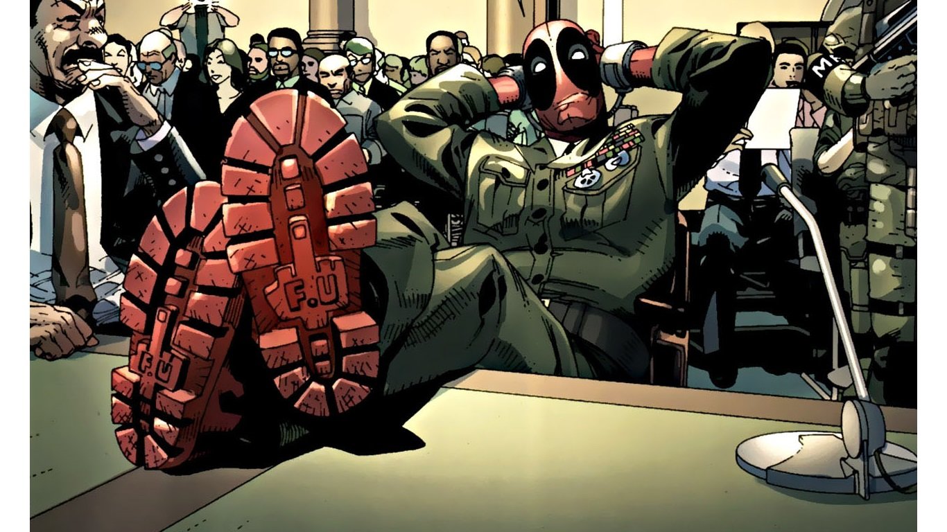 Best Deadpool background ID:350246 for High Resolution 1366x768 laptop PC