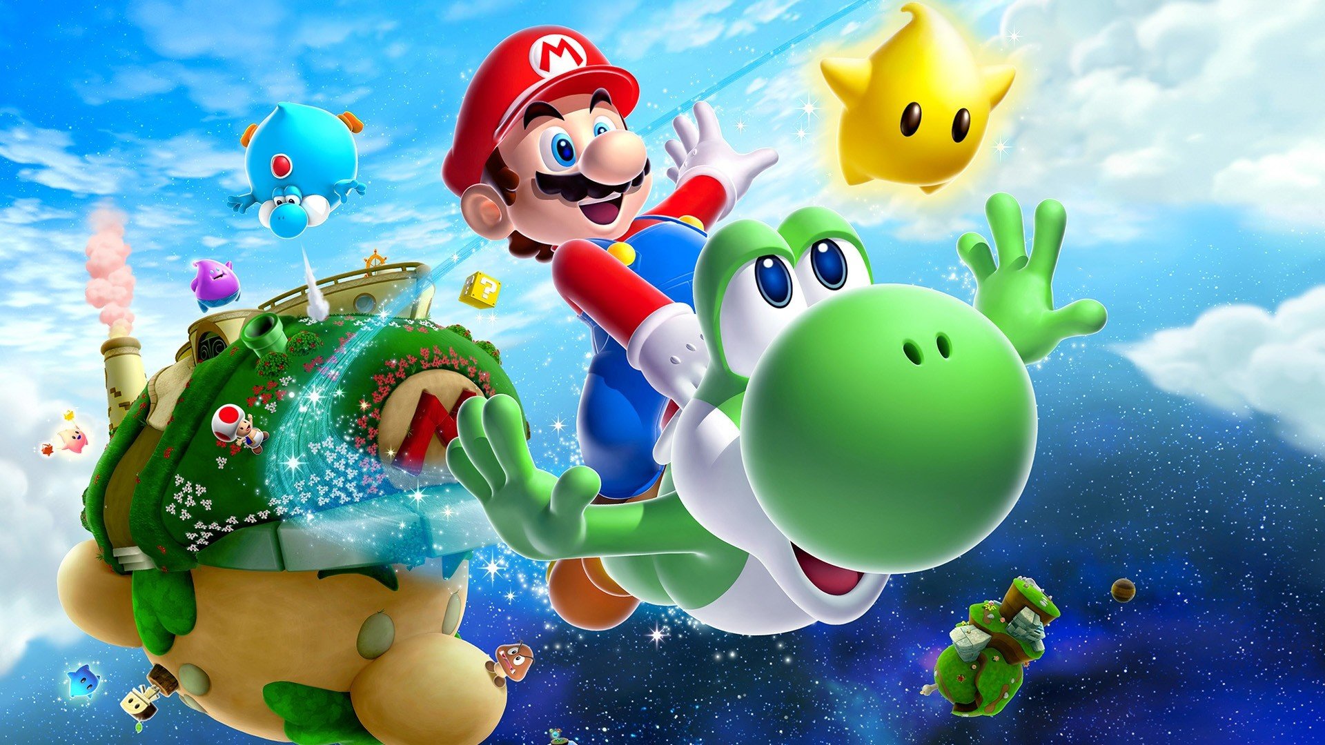 Free Super Mario Galaxy 2 high quality background ID:7744 for full hd 1080p computer