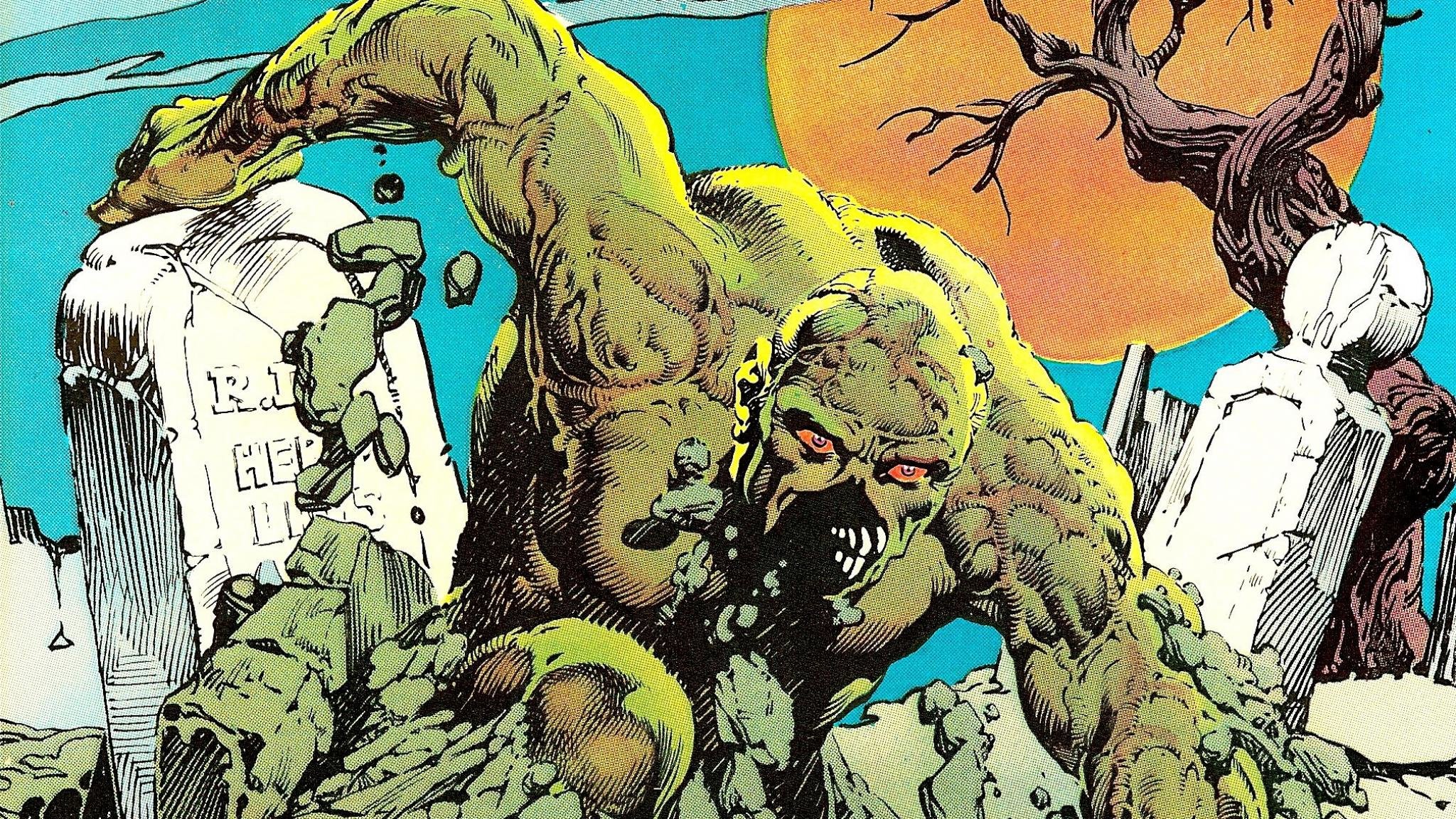 Download hd 2048x1152 Swamp Thing computer background ID:86988 for free