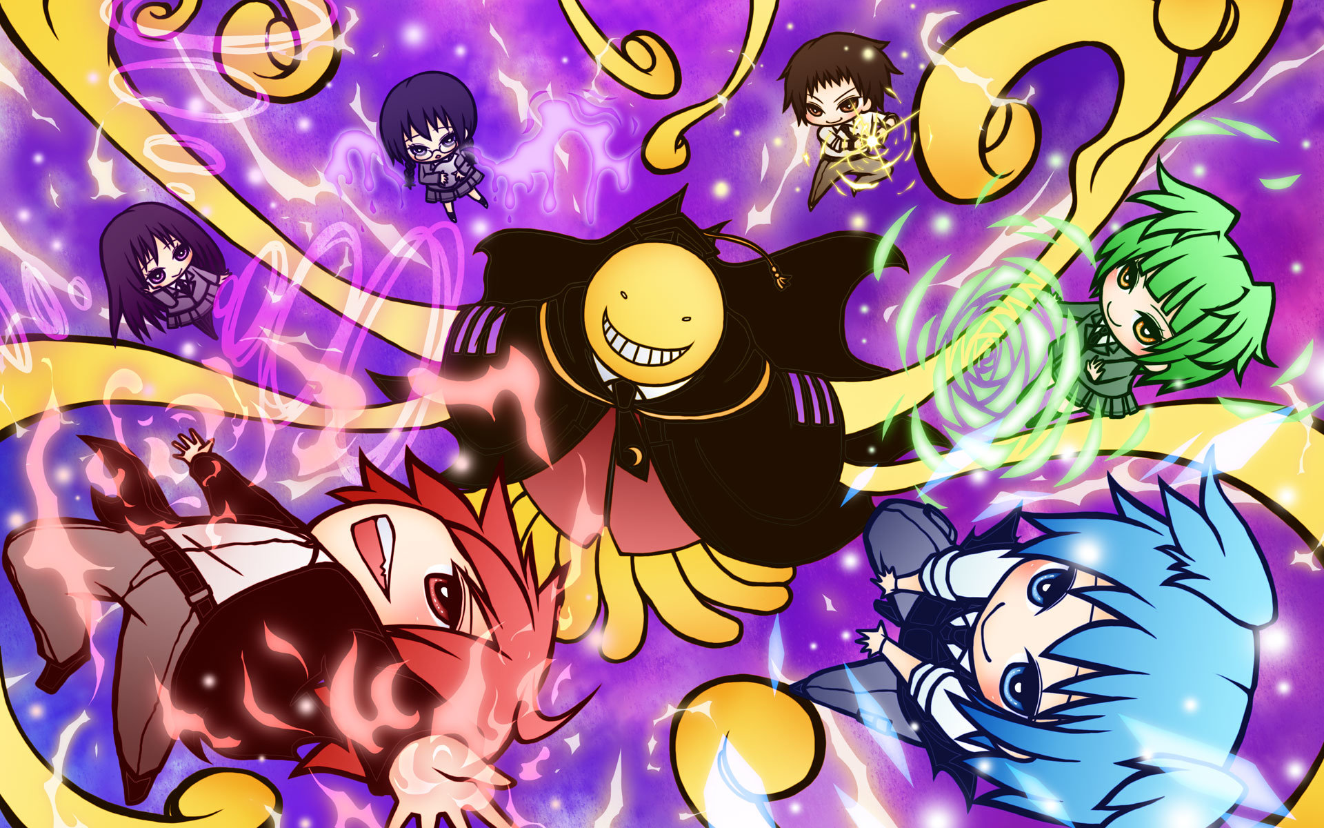 Download hd 1920x1200 Assassination Classroom computer background ID:275148 for free
