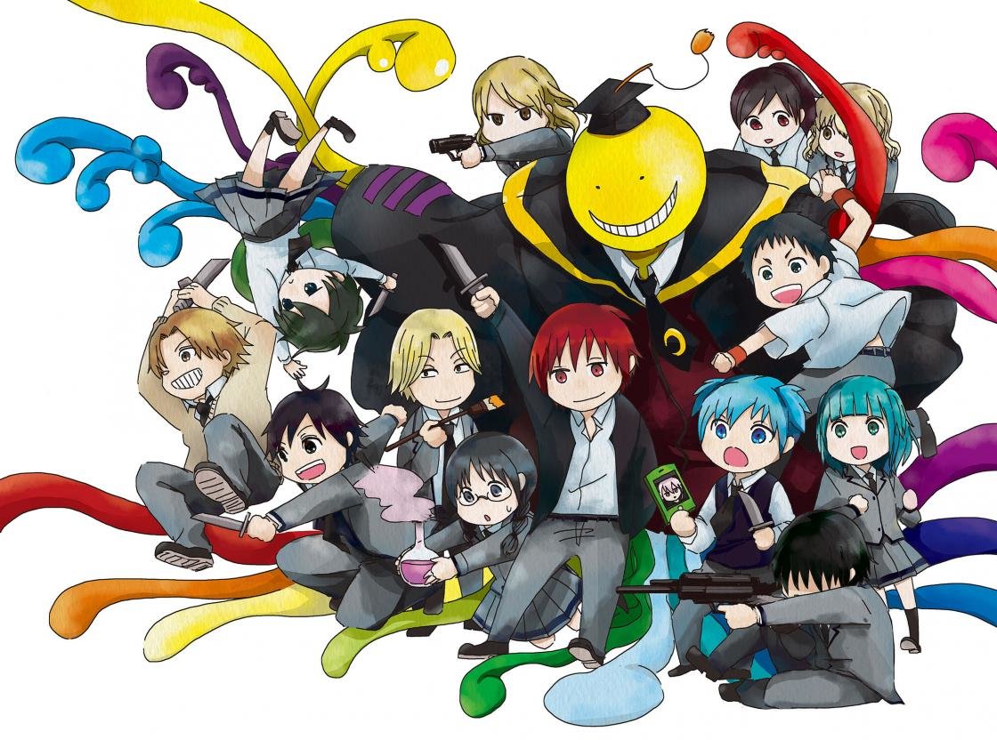 Download hd 1120x832 Assassination Classroom computer wallpaper ID:275149 for free