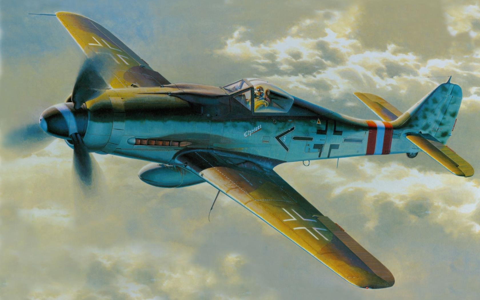 High resolution Focke-Wulf Fw 190 hd 1680x1050 wallpaper ID:270195 for desktop