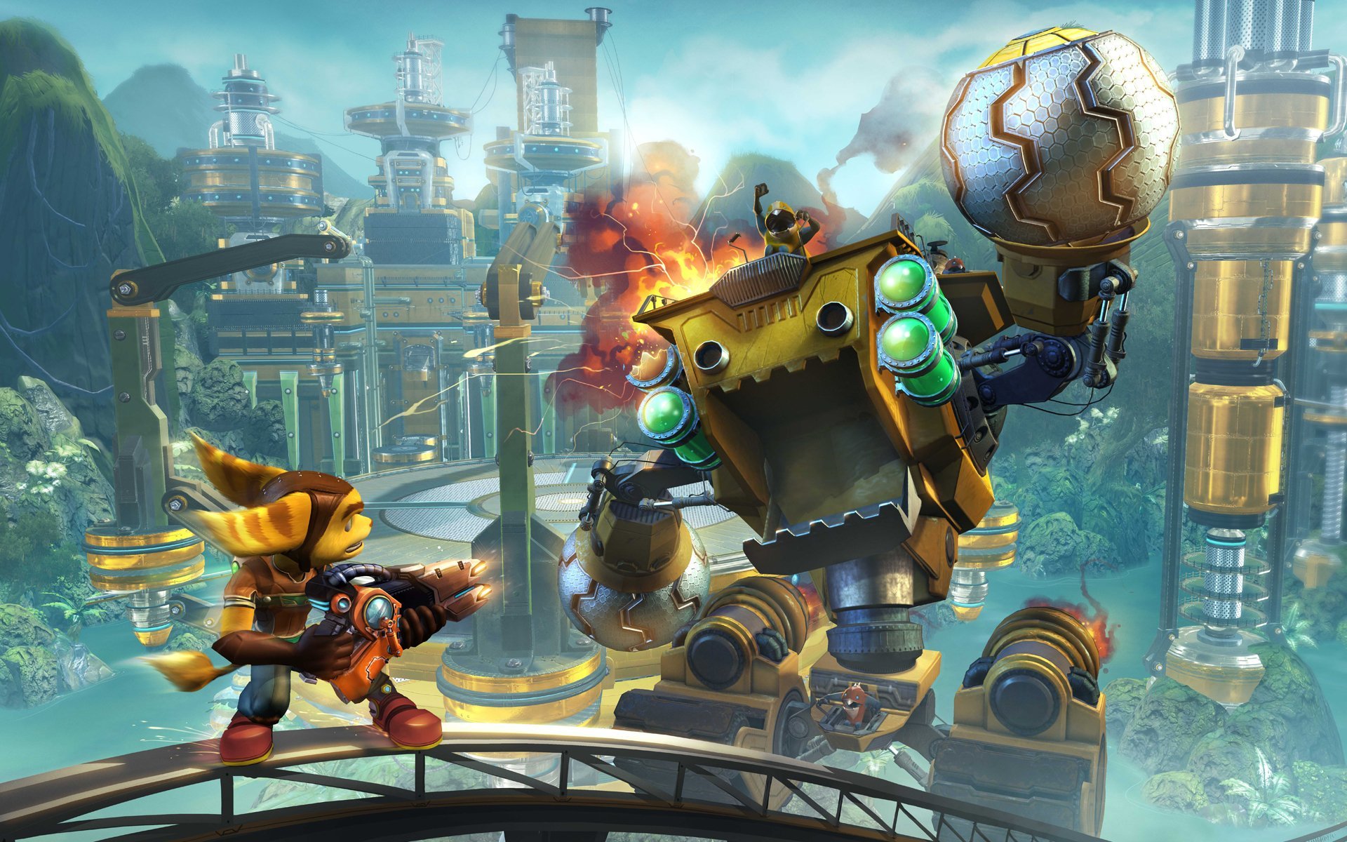 Awesome Ratchet and Clank free wallpaper ID:144289 for hd 1920x1200 computer