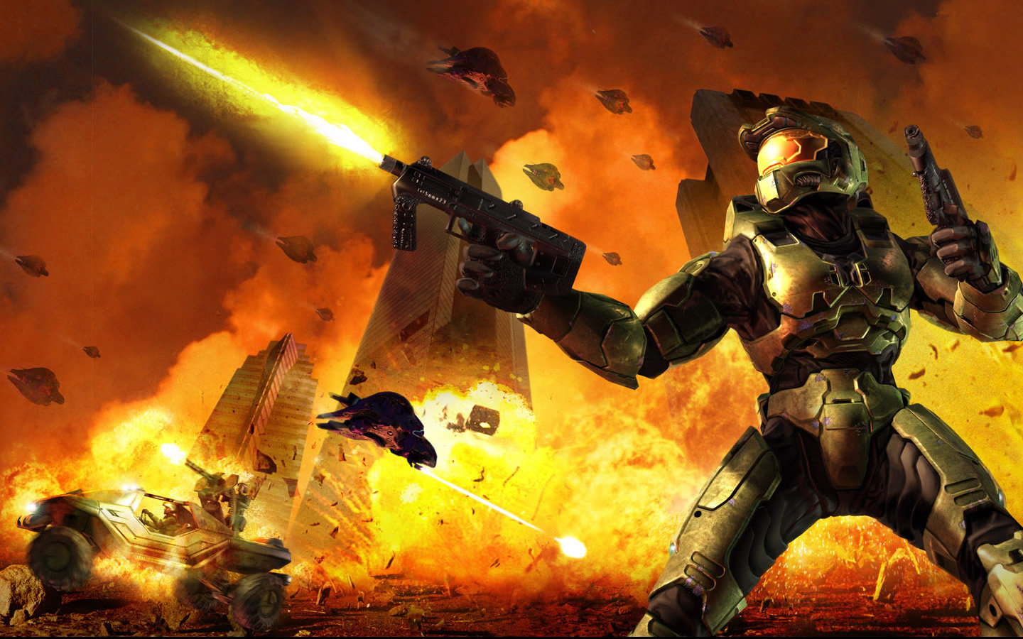 Awesome Halo free wallpaper ID:105092 for hd 1440x900 desktop
