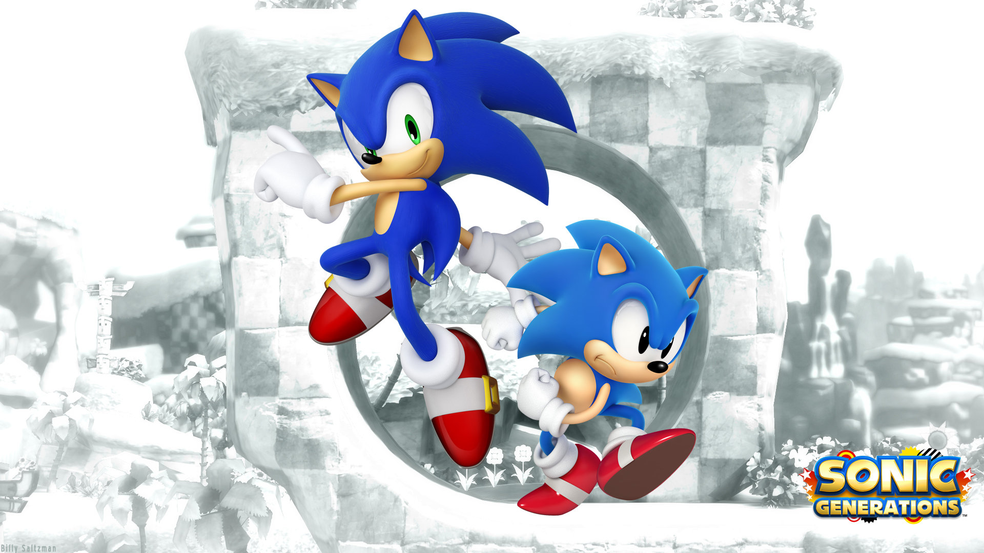 Awesome Sonic Generations free wallpaper ID:219341 for full hd 1920x1080 PC