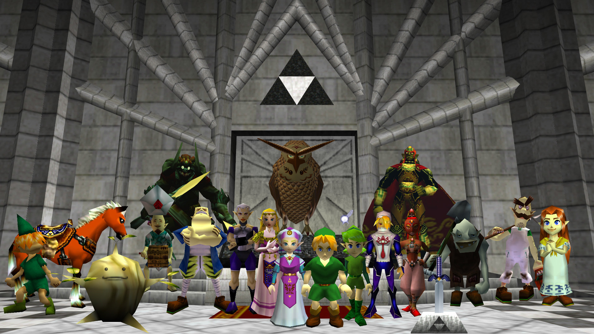 Best The Legend Of Zelda: Ocarina Of Time wallpaper ID:151647 for High Resolution 1080p PC