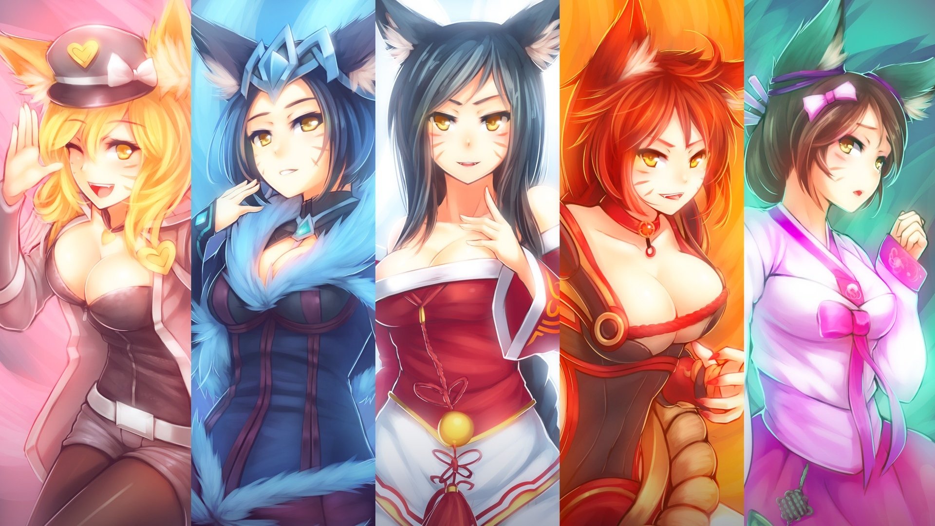 Free Ahri (League Of Legends) high quality background ID:171930 for full hd computer