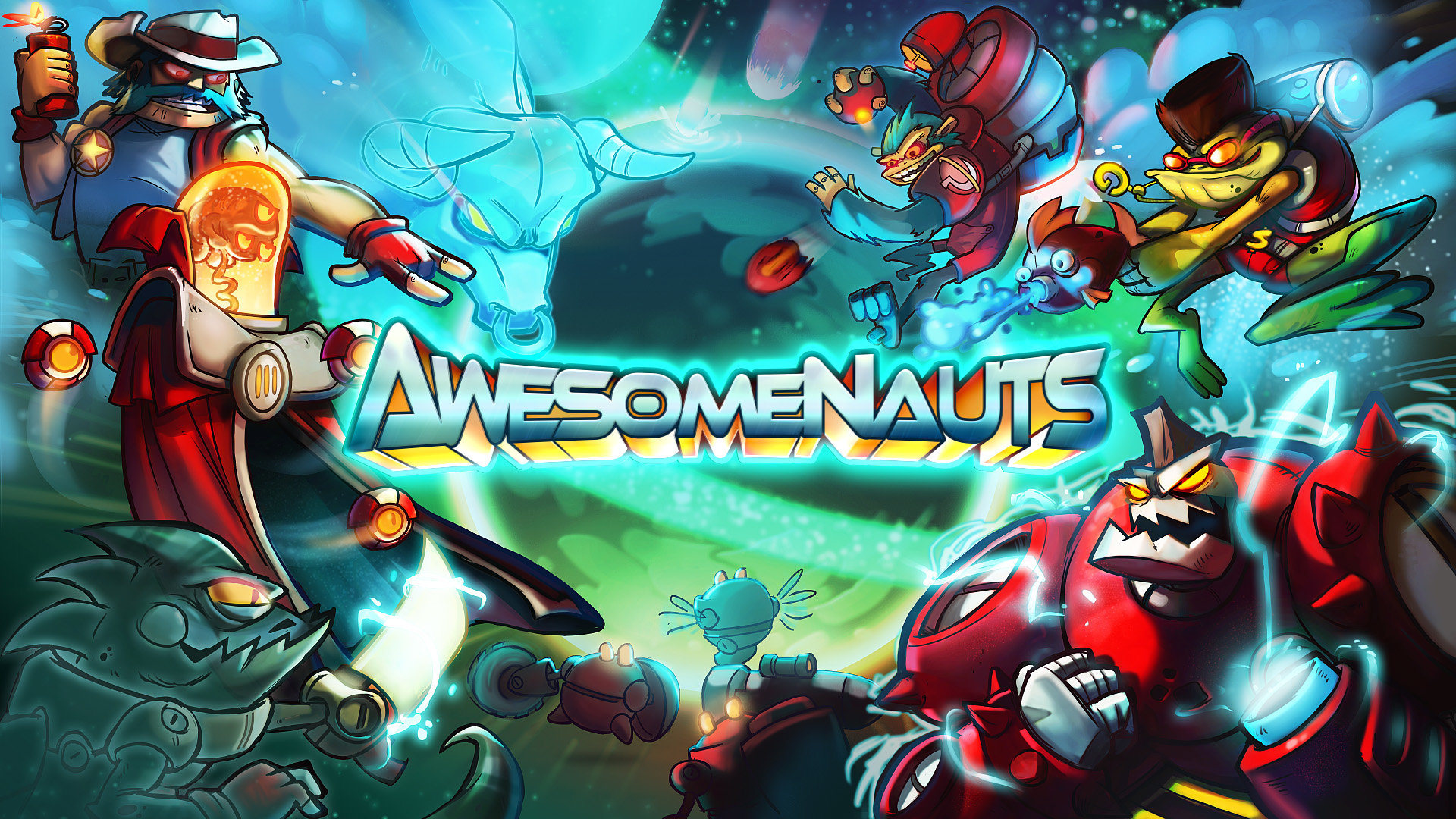High resolution Awesomenauts hd 1080p wallpaper ID:451740 for PC
