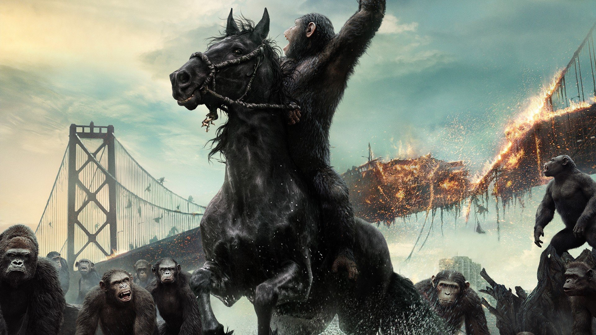 Best Dawn Of The Planet Of The Apes wallpaper ID:213695 for High Resolution full hd 1920x1080 PC