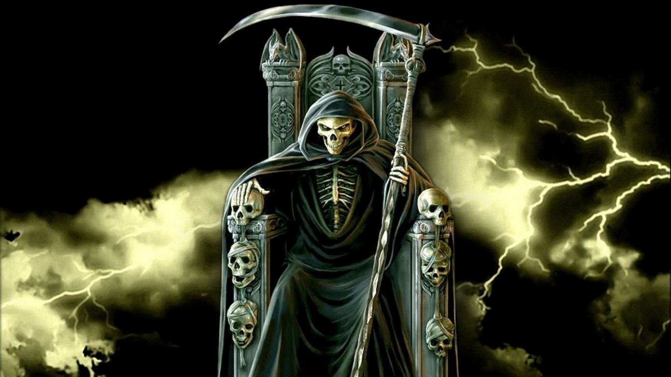 Download laptop Grim Reaper desktop background ID:155446 for free