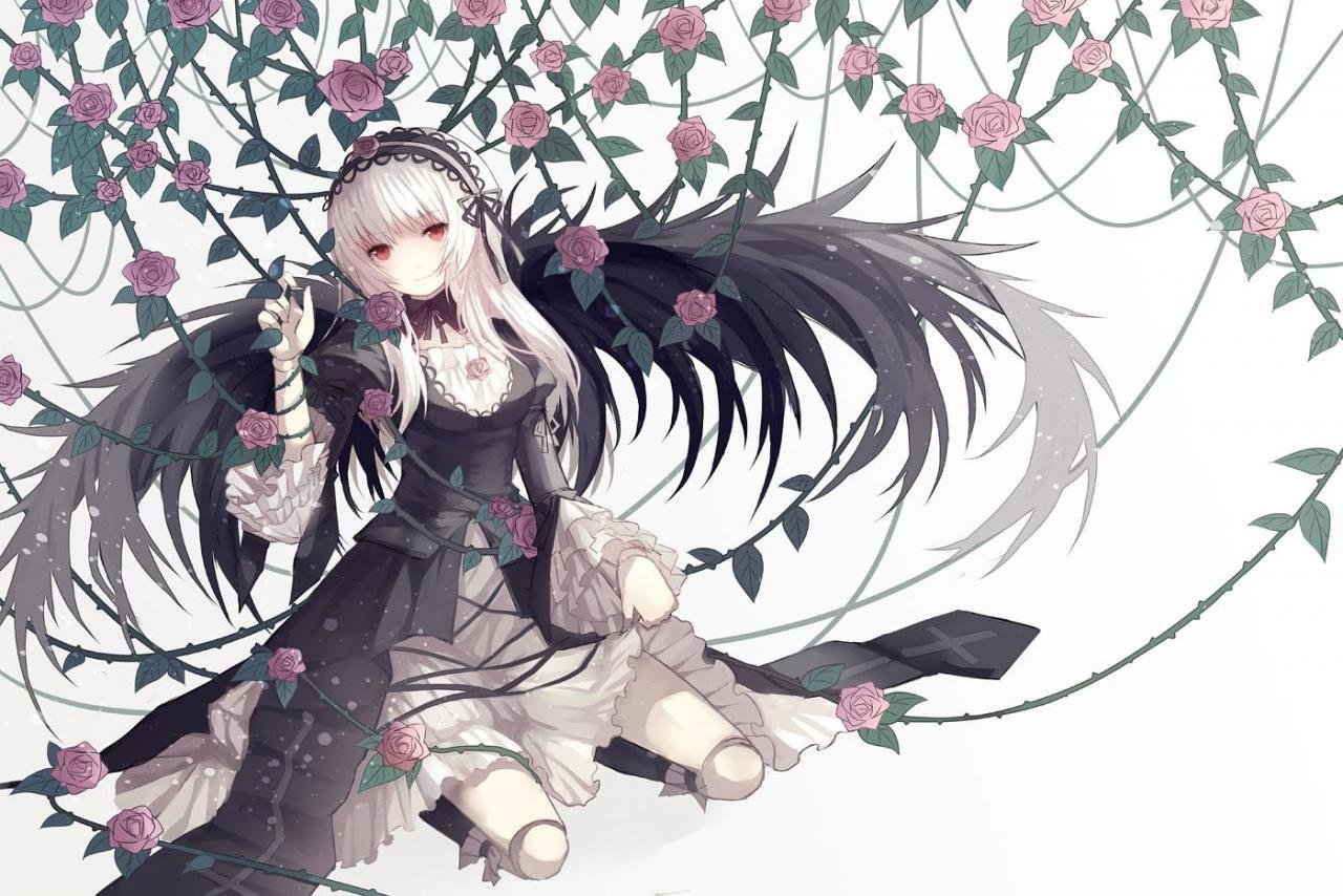 Awesome Suigintou (Rozen Maiden) free wallpaper ID:357503 for hd 1280x854 computer